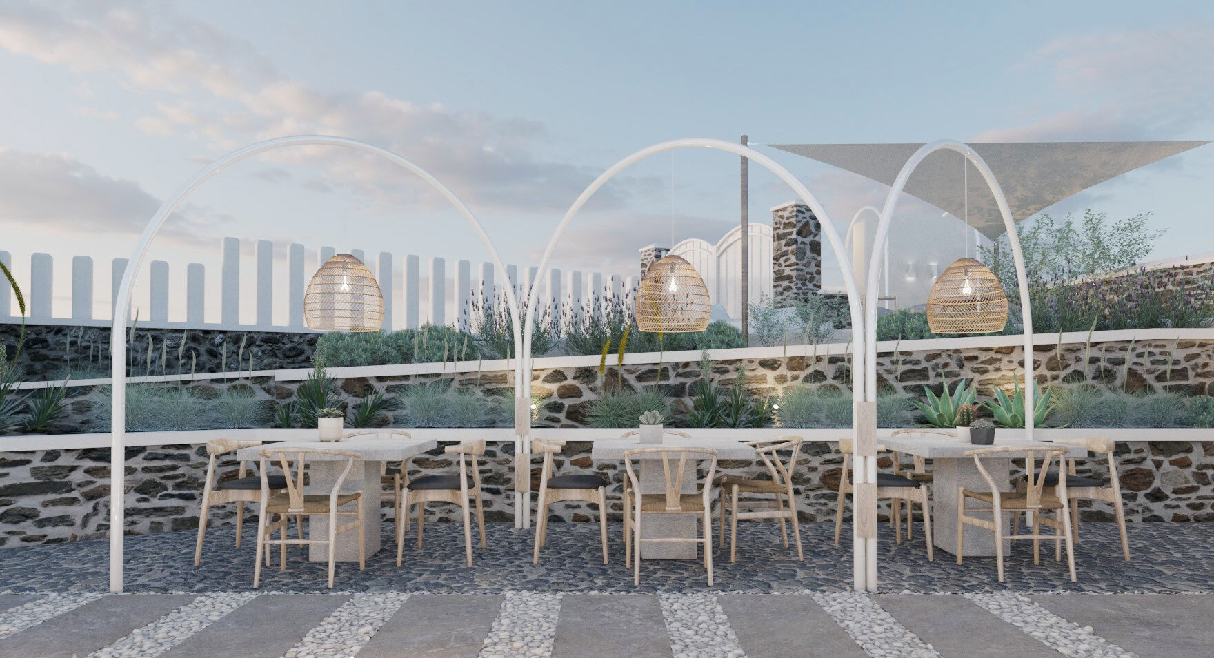 Visualization of dining area