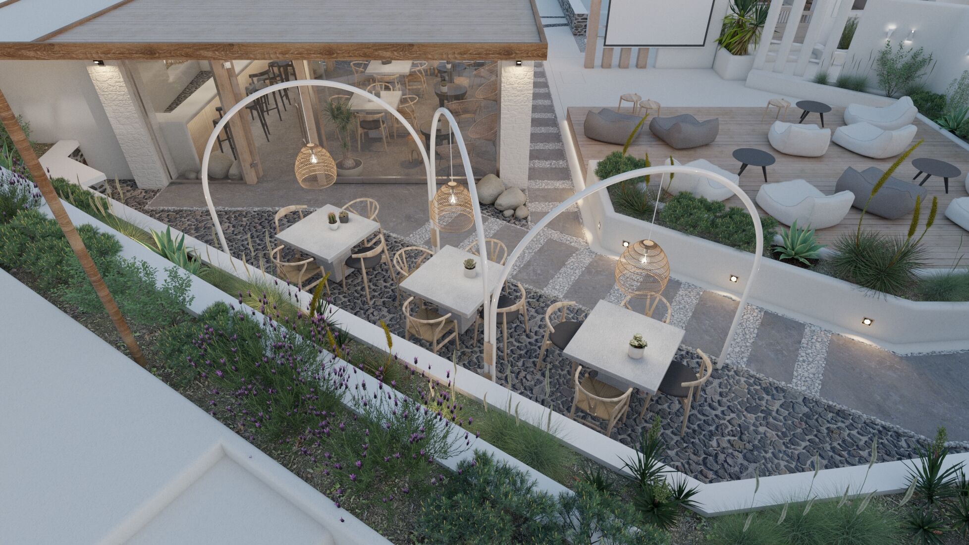 Visualization of dining area