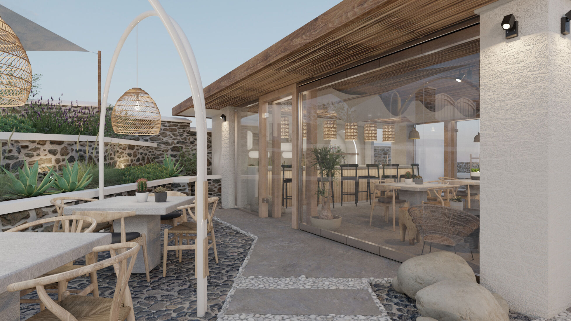 Visualization of dining area