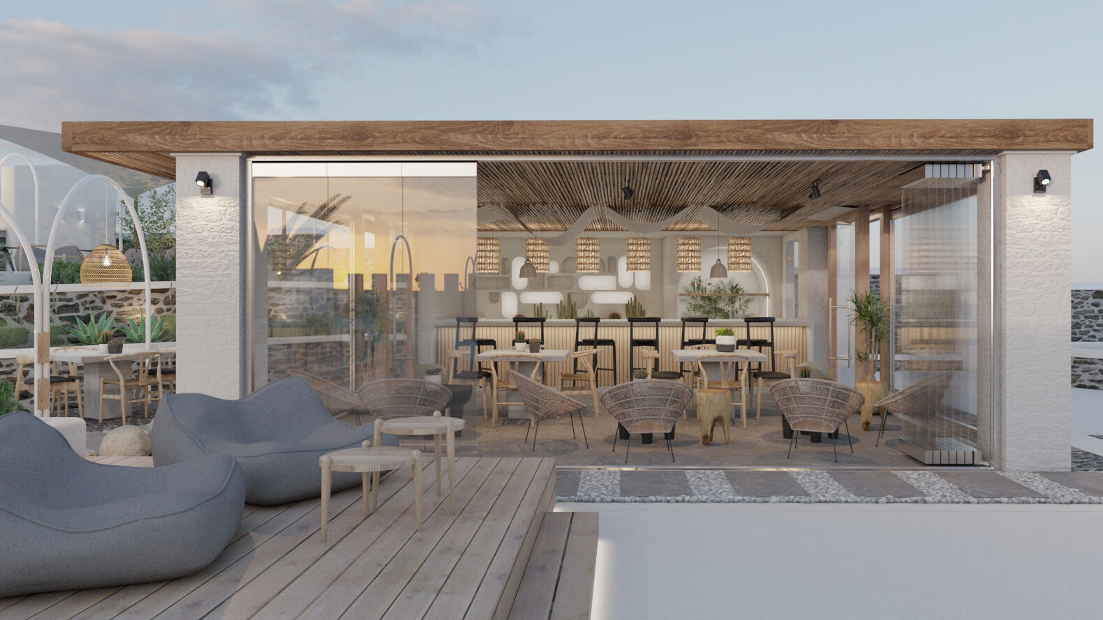 Visualization of dining area
