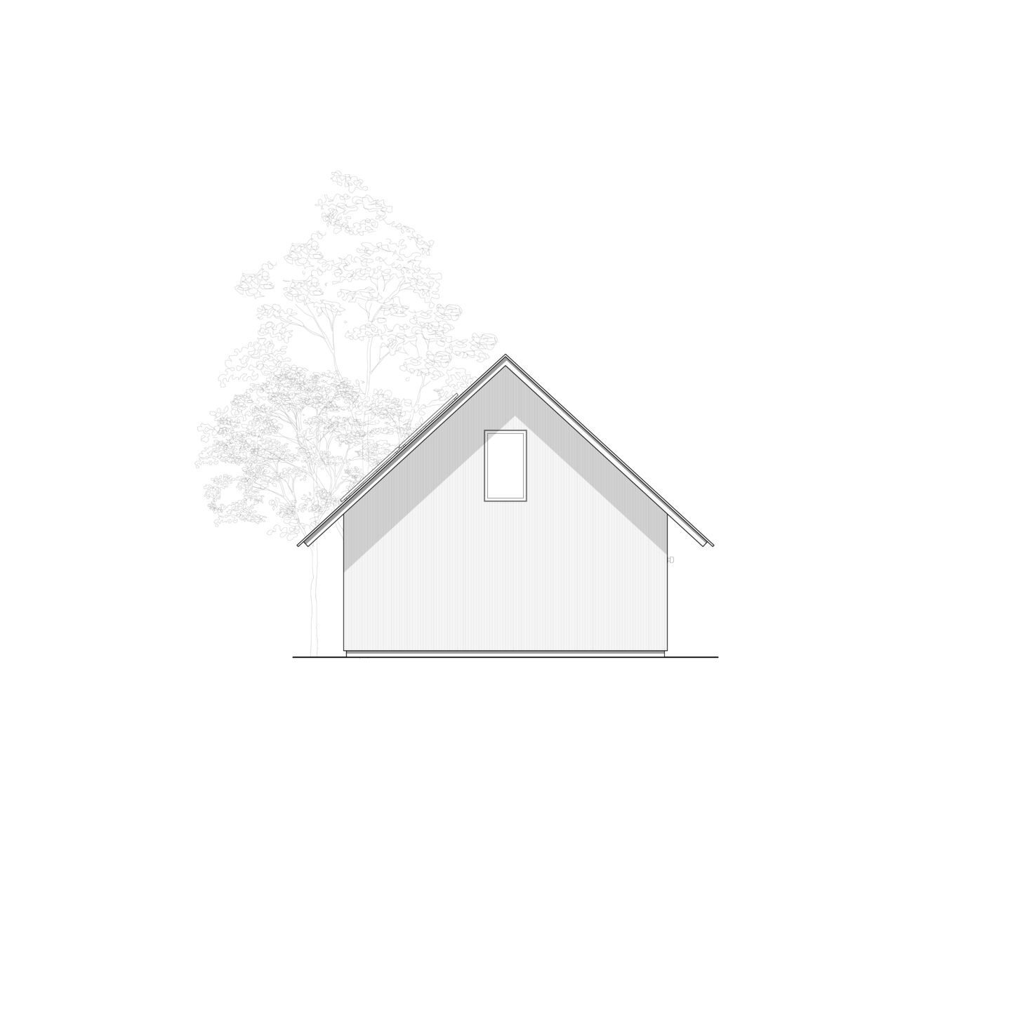 Guest House East Elevation