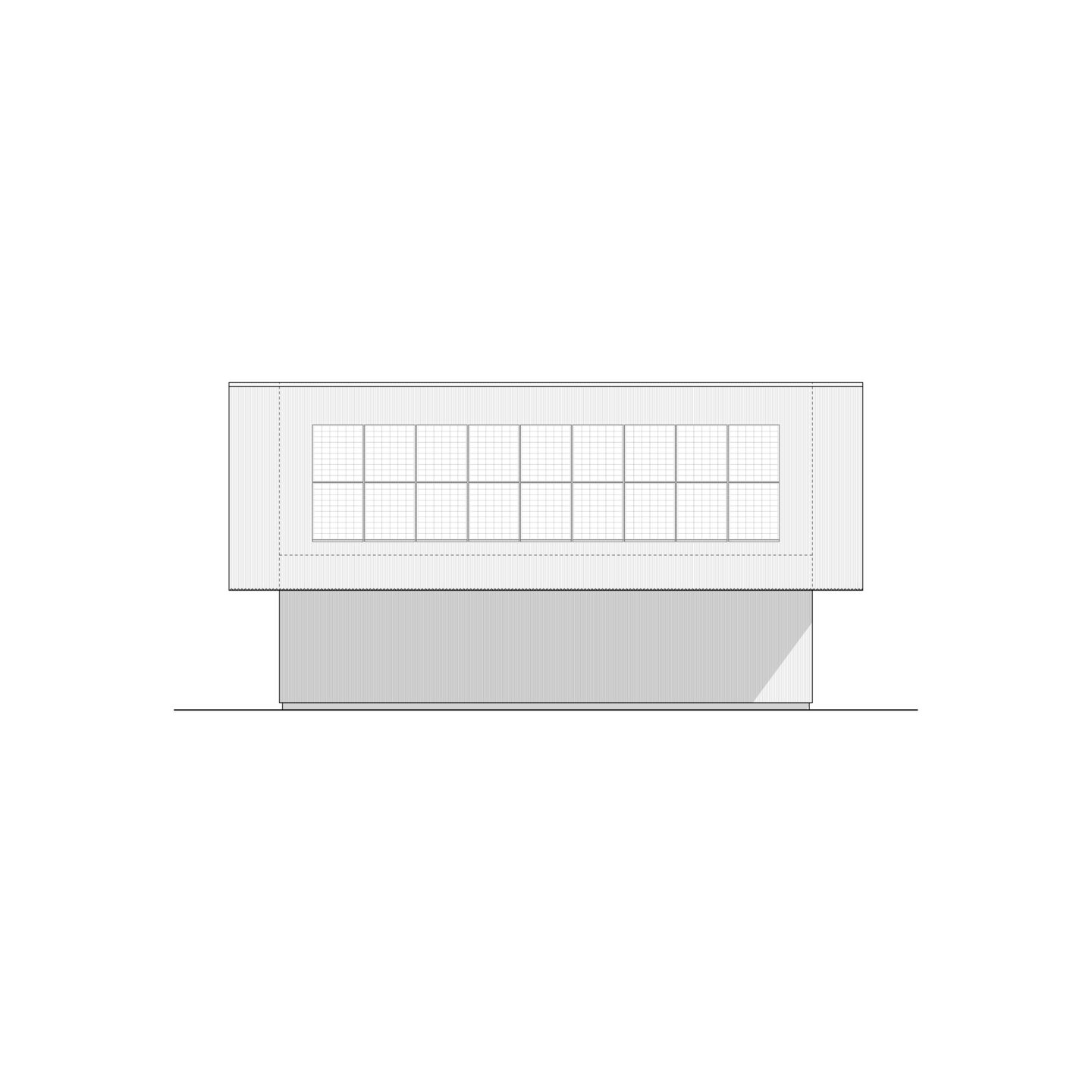 Guest House South Elevation