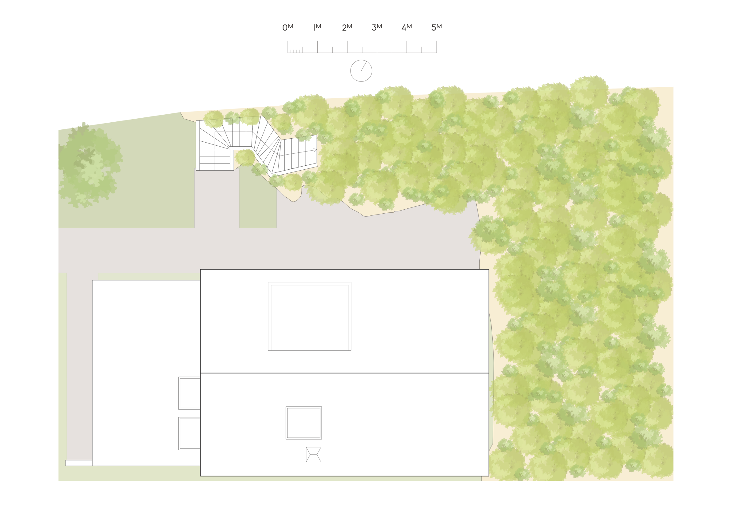 former roof view