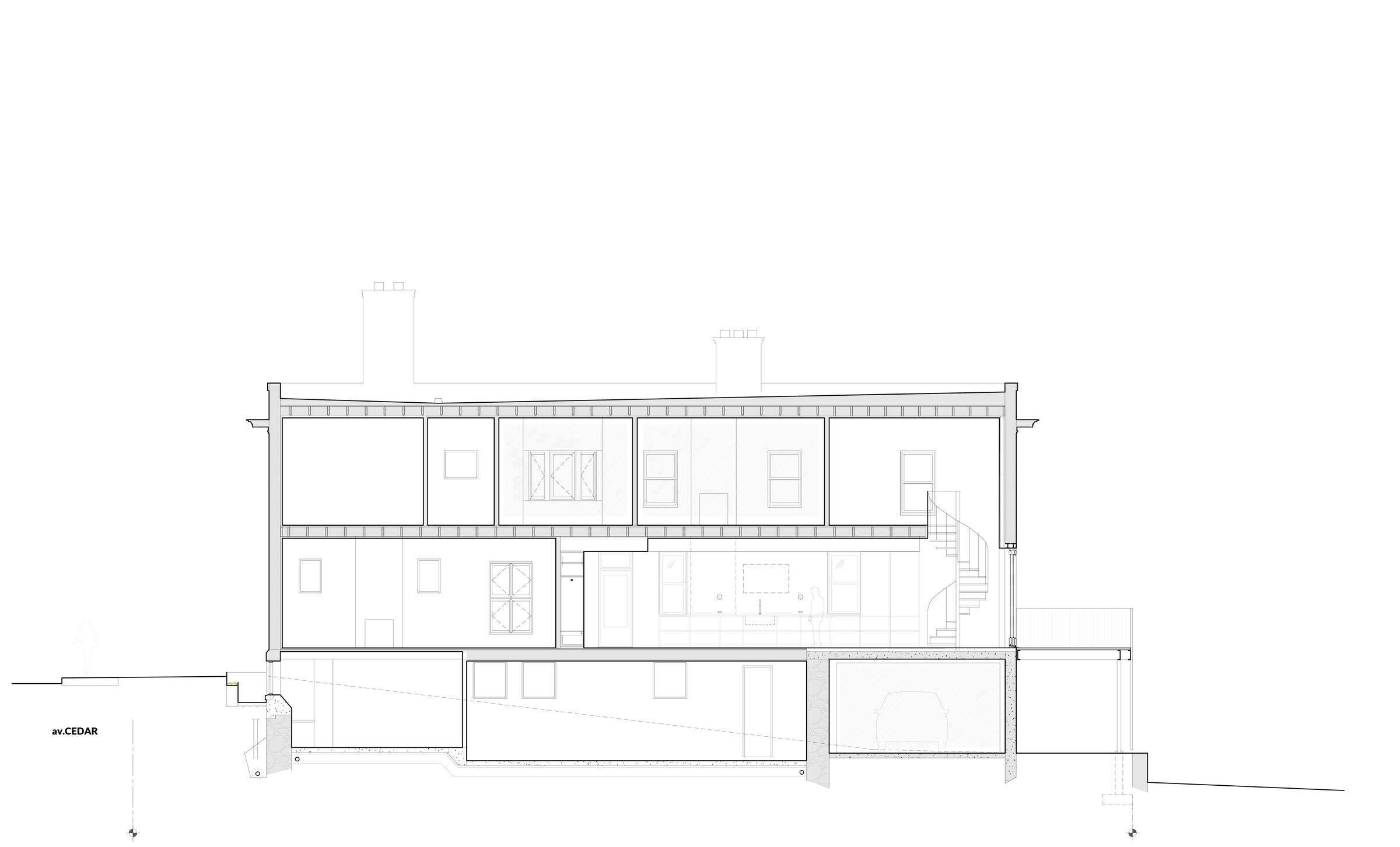 Residence CEDAR_Section