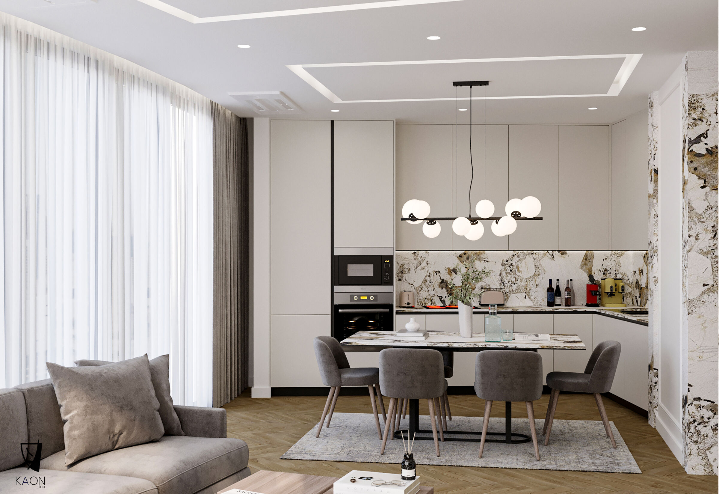 “Lake Gallery” Airbnb Design: KAON line Client: Private Location: Tiranë, Albania