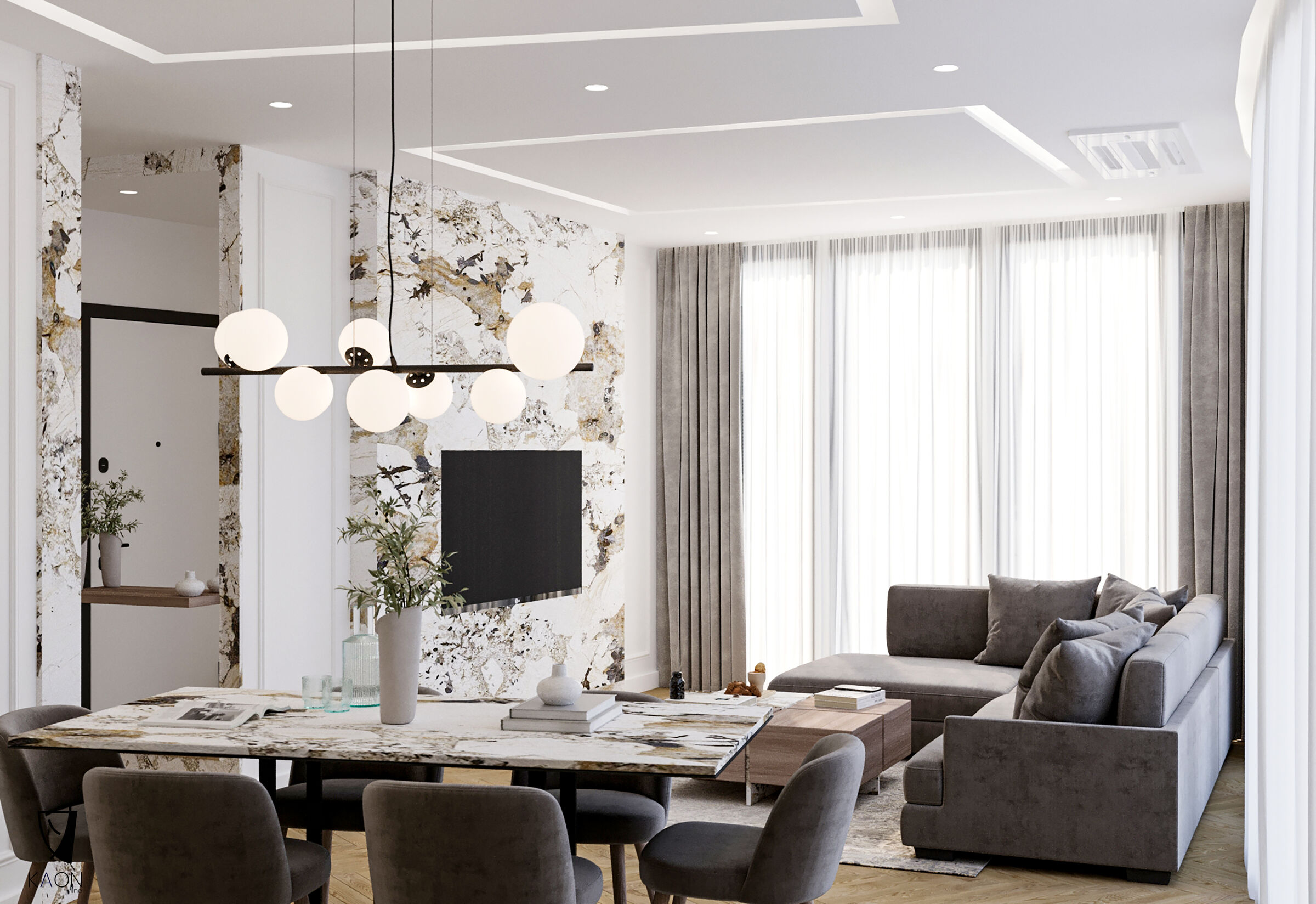 “Lake Gallery” Airbnb Design: KAON line Client: Private Location: Tiranë, Albania