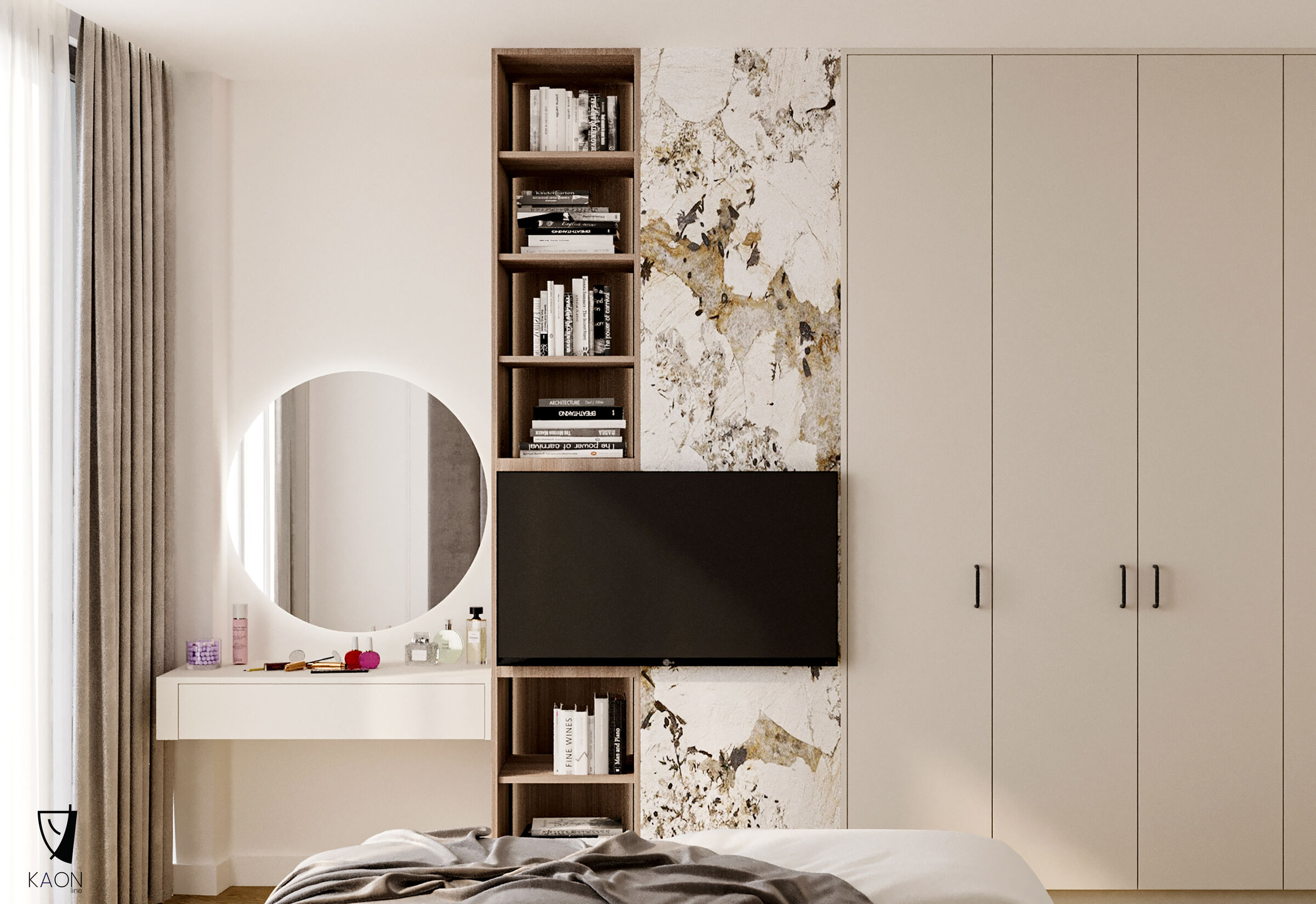 “Lake Gallery” Airbnb Design: KAON line Client: Private Location: Tiranë, Albania