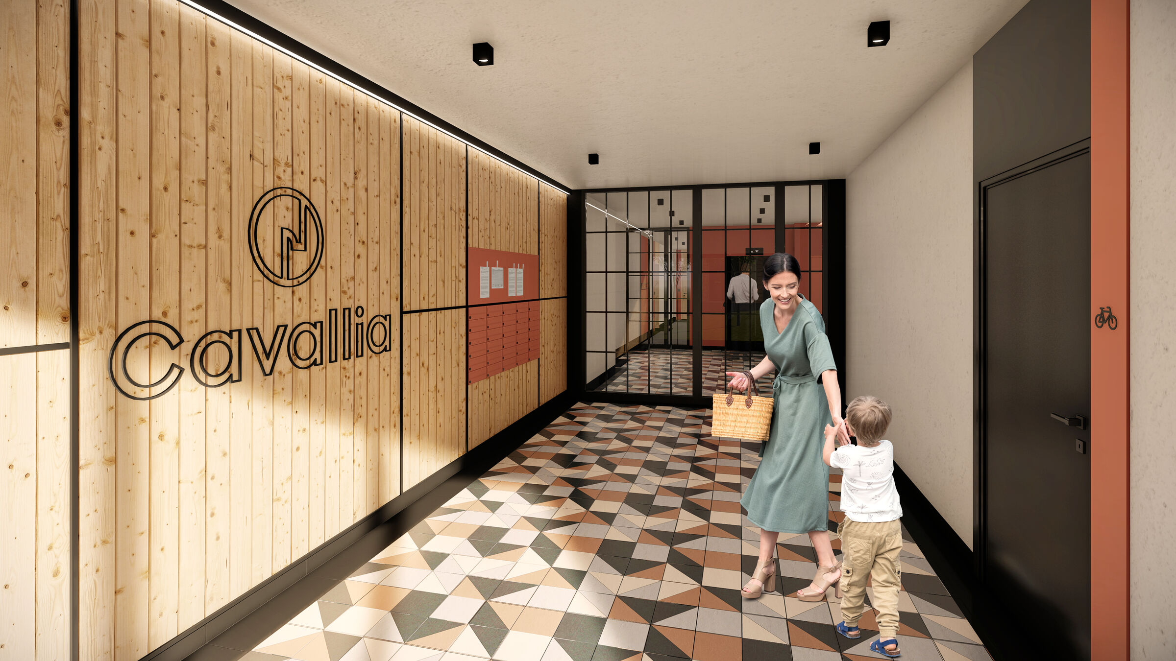 Lobby of buildings B6 and B10