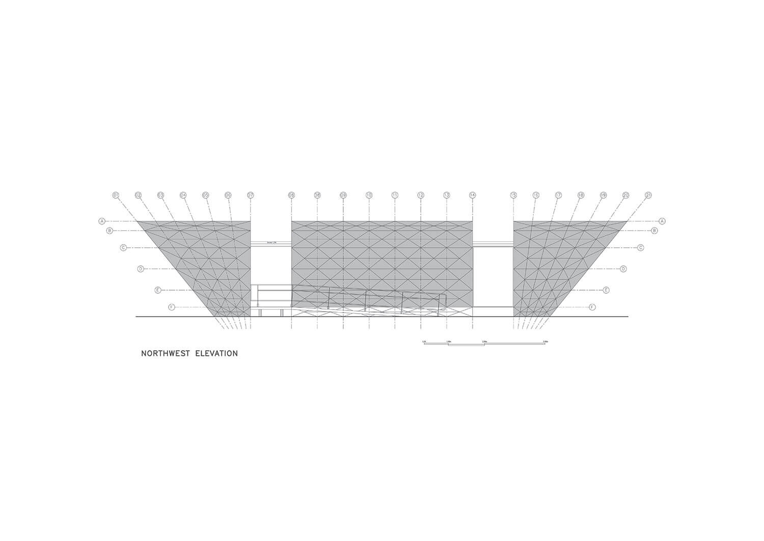 NORTHWEST ELEVATION