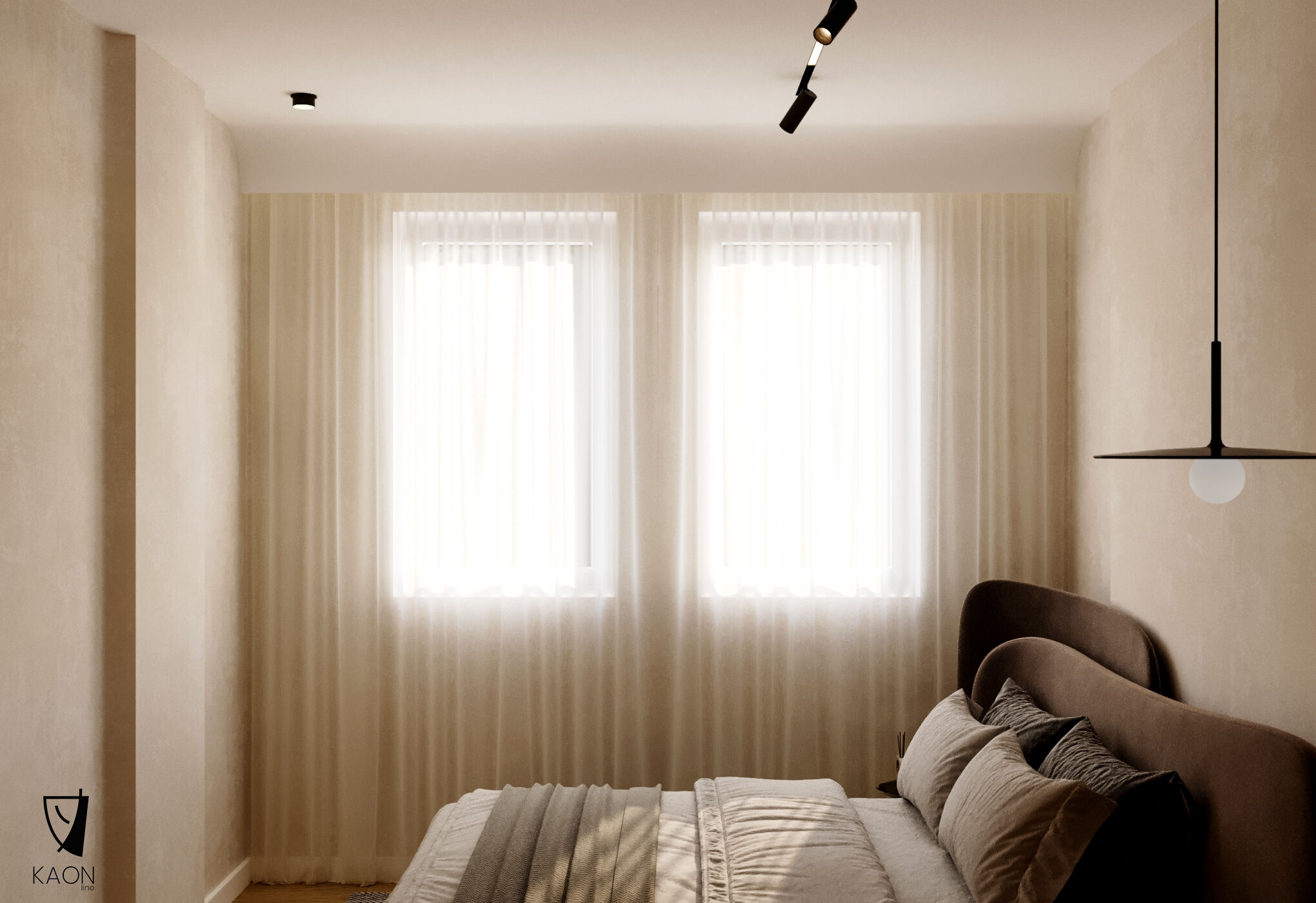 “Rhythm of Soft Lines” Design: @kaon.line Client: Private Location: Prishtinë, Kosovë
