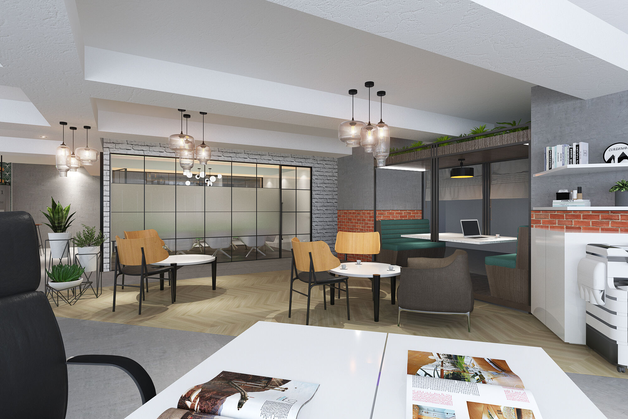 Collaboration area render