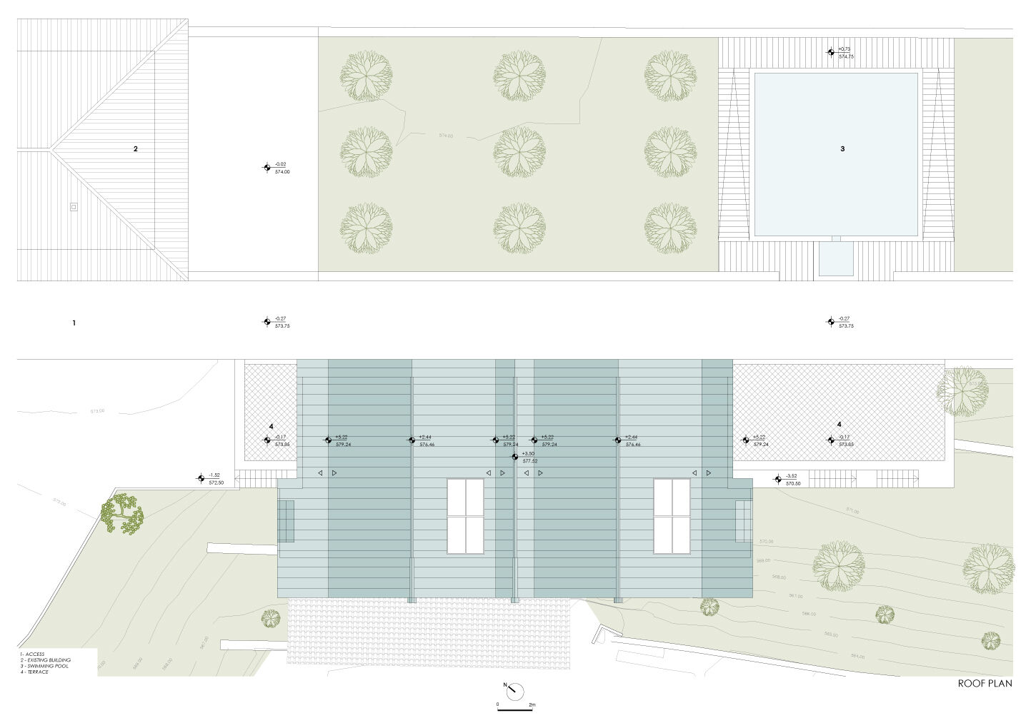 Roof plan