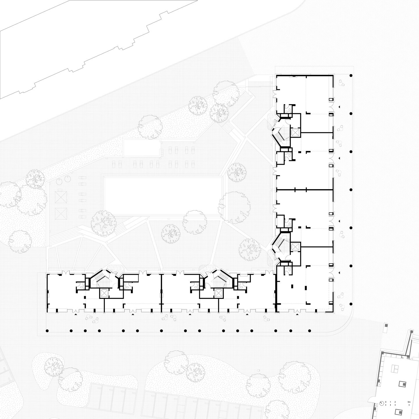 First floor plan of the Juanzong Apartment
