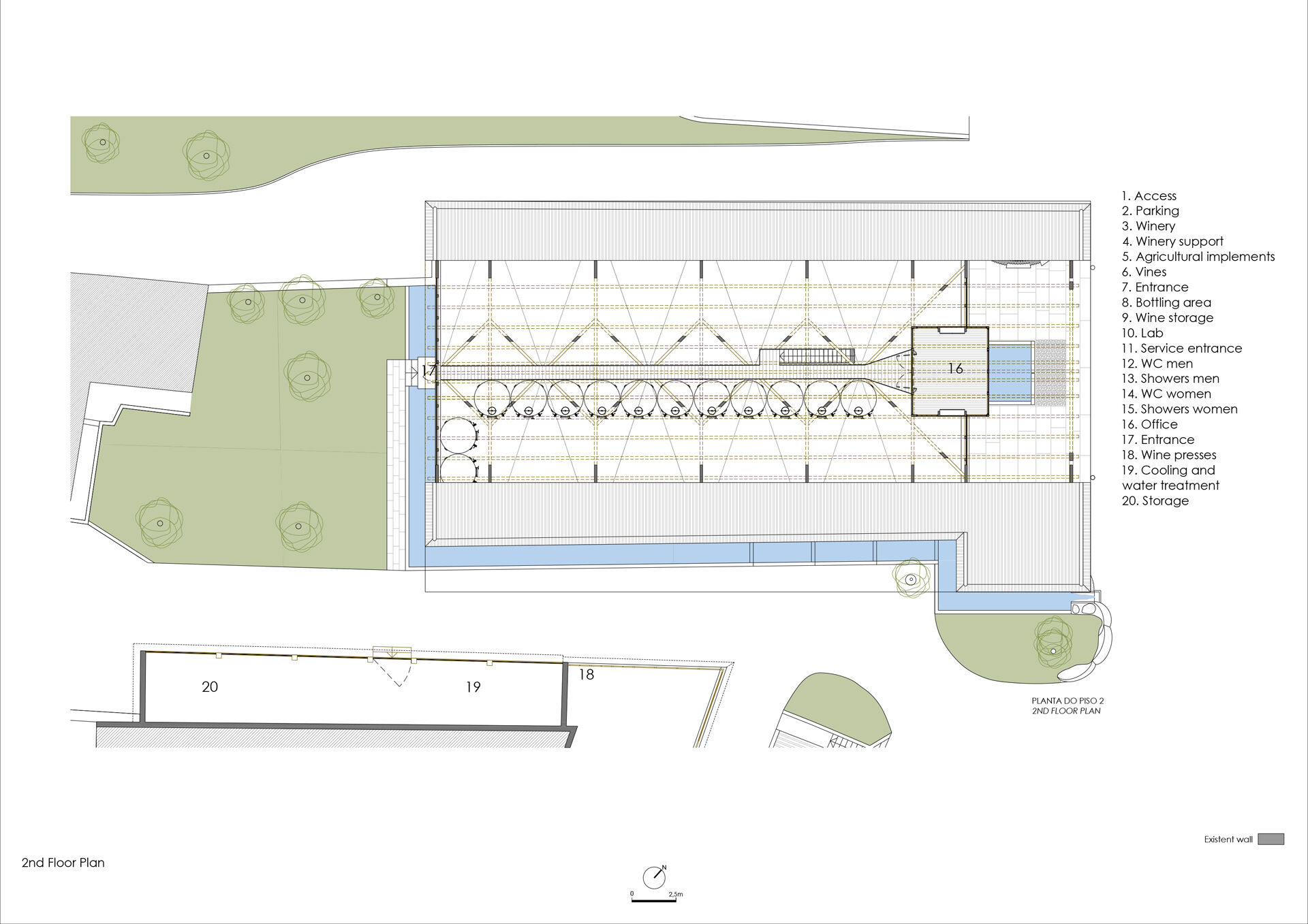 2 nd floor plan