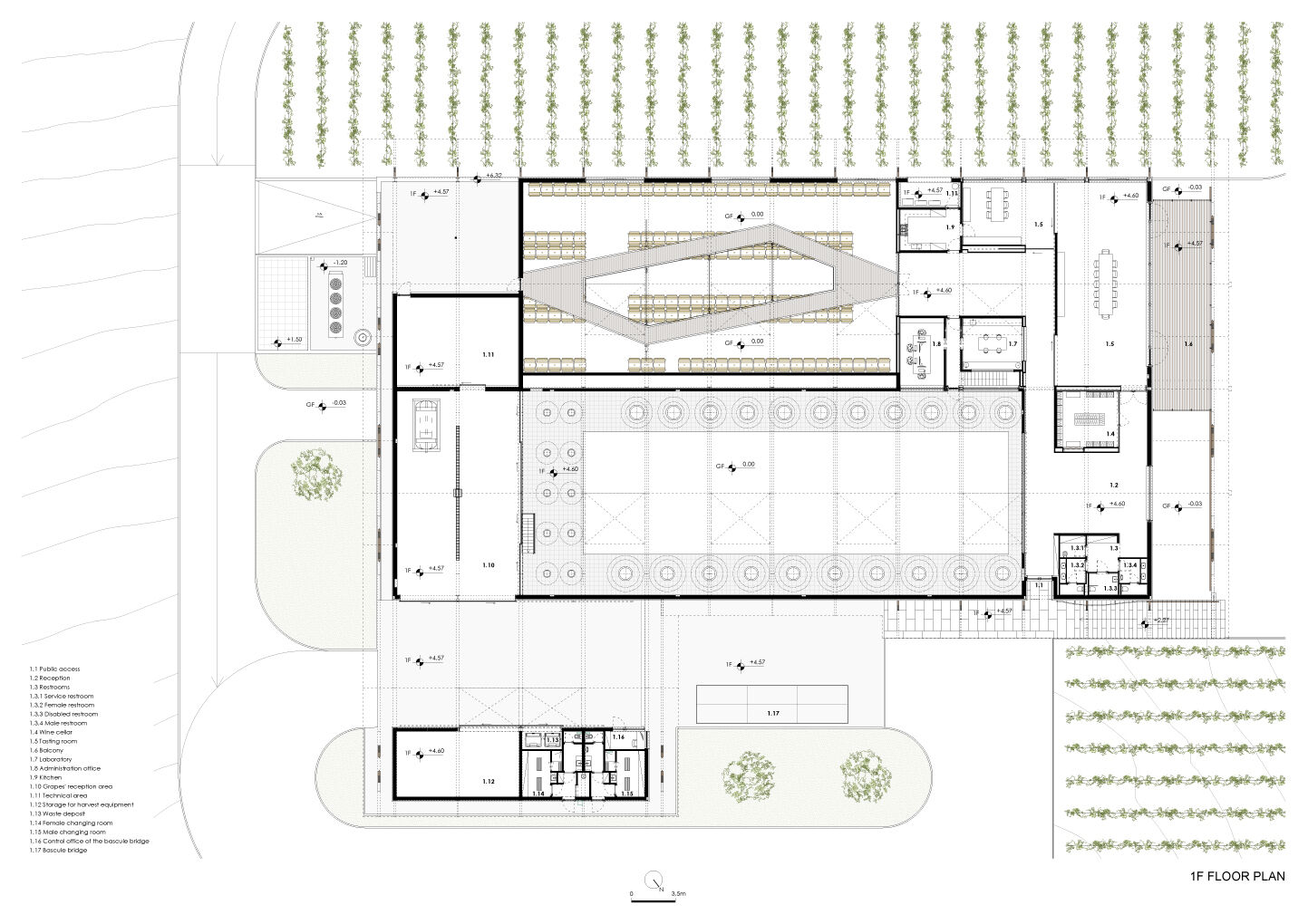 1 st floor plan