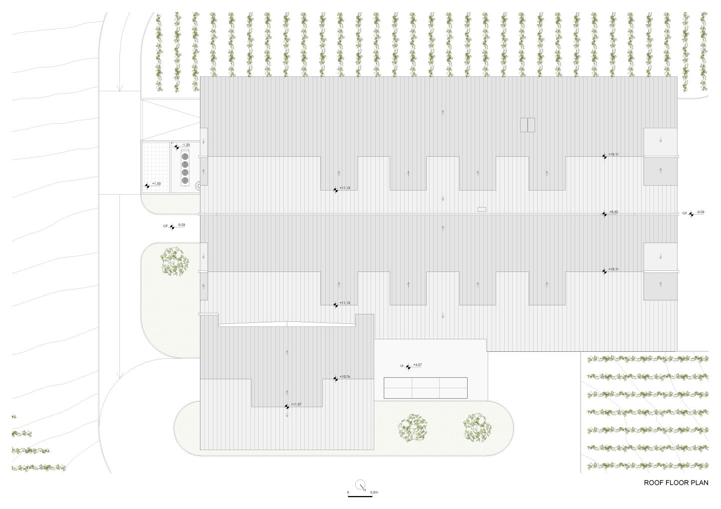 Roof floor plan