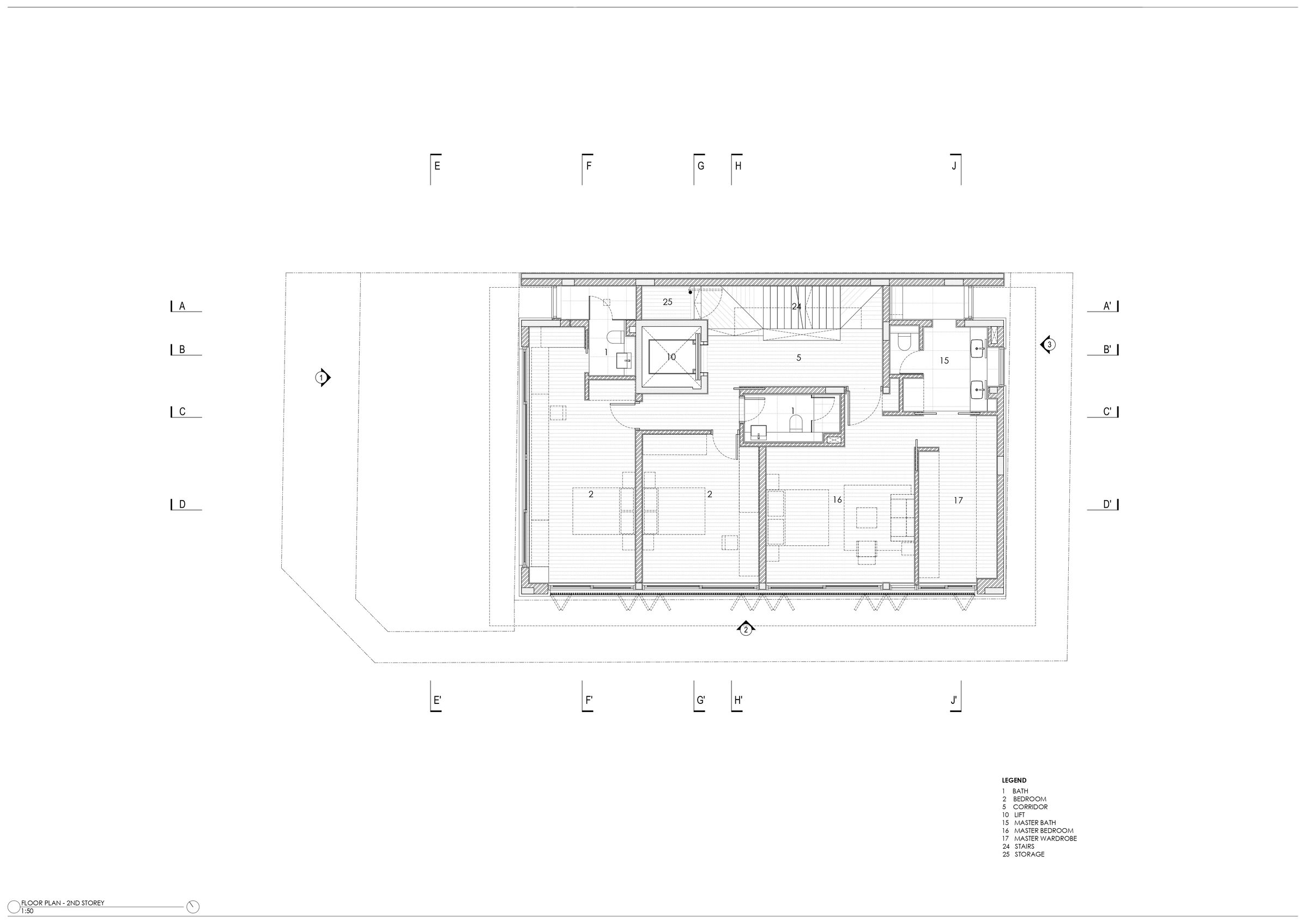 2nd Storey Plan