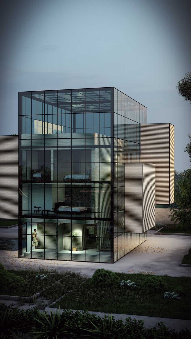 This rendering was designed and created by Lavasani Studio.