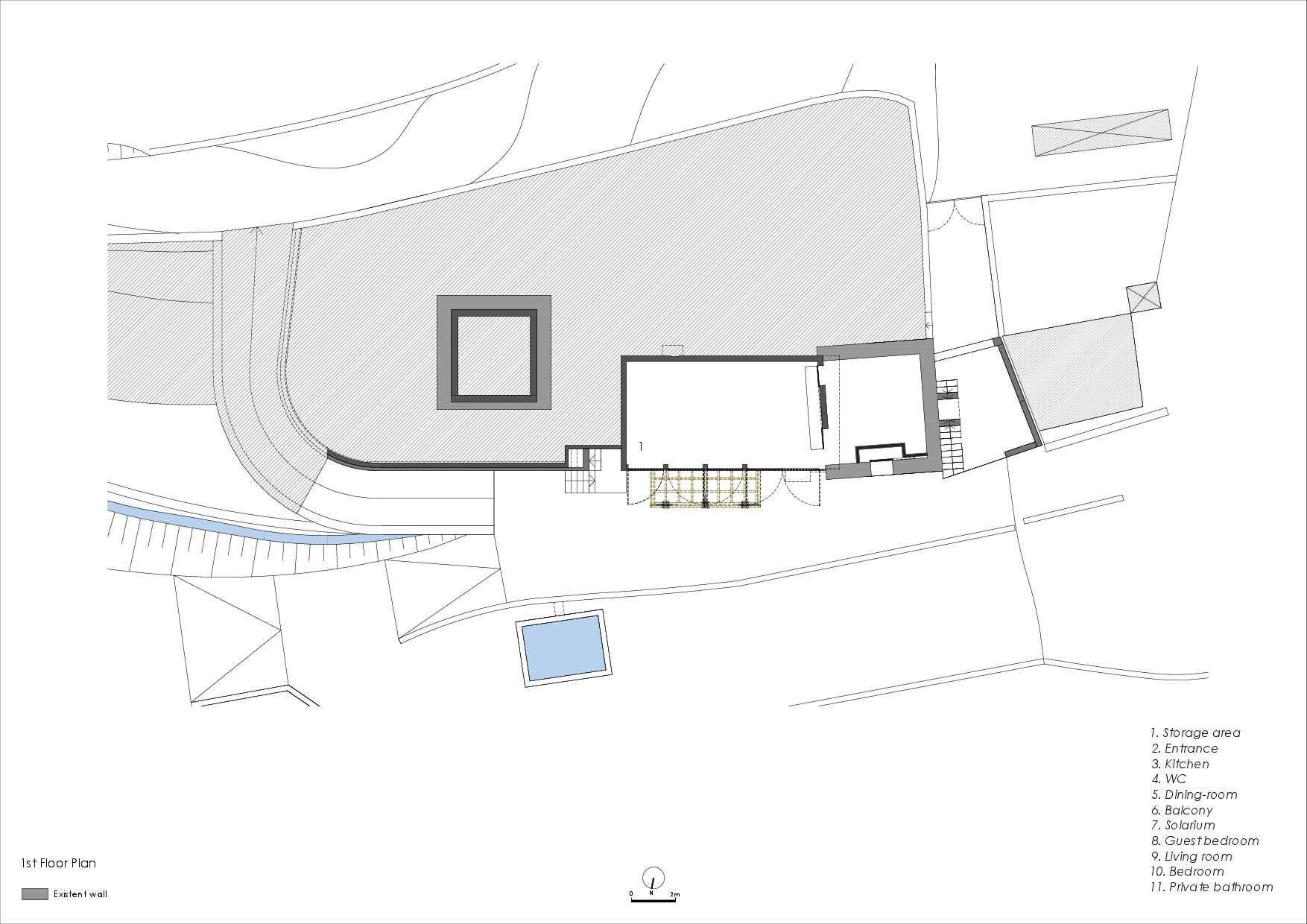 1st floor plan