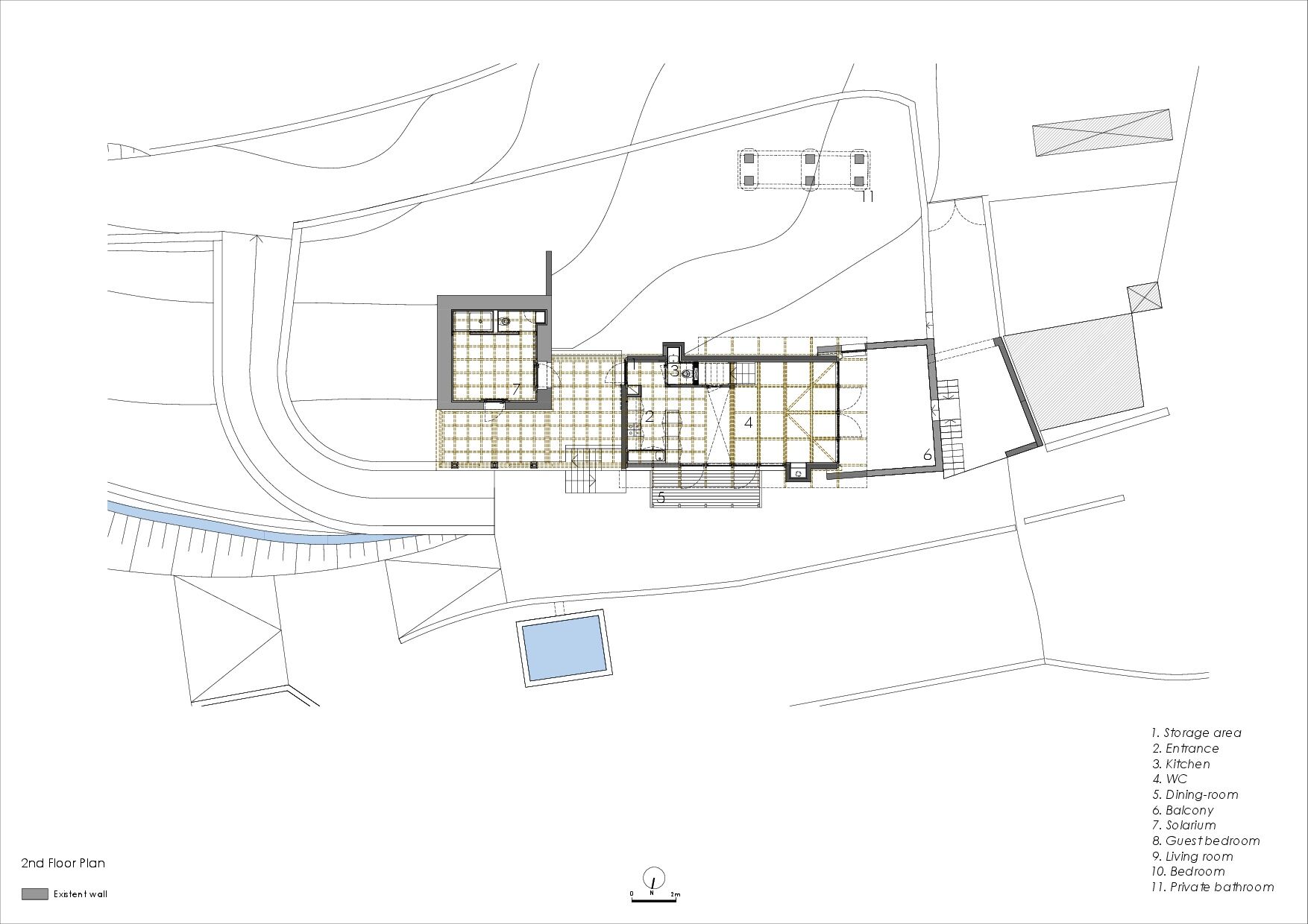 2 nd floor plan