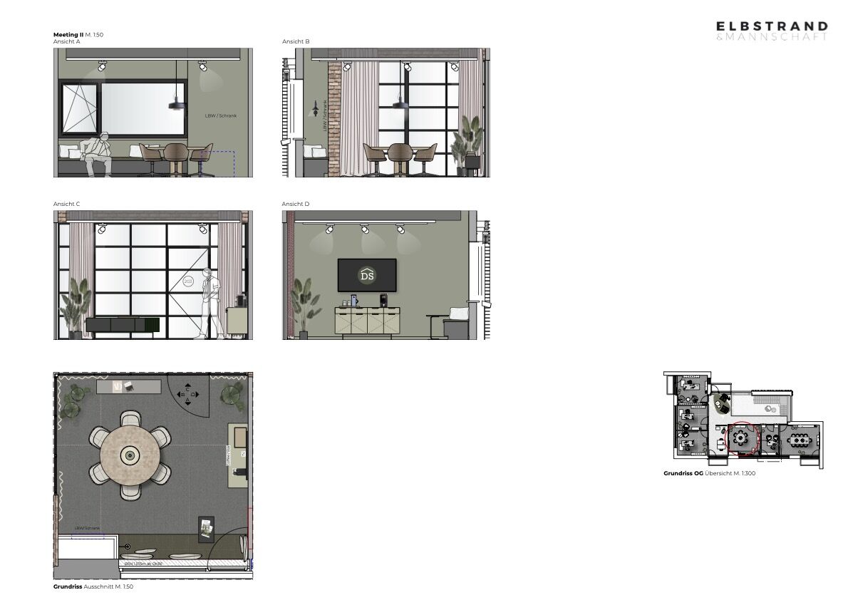 Ansicht Konferenzraum
