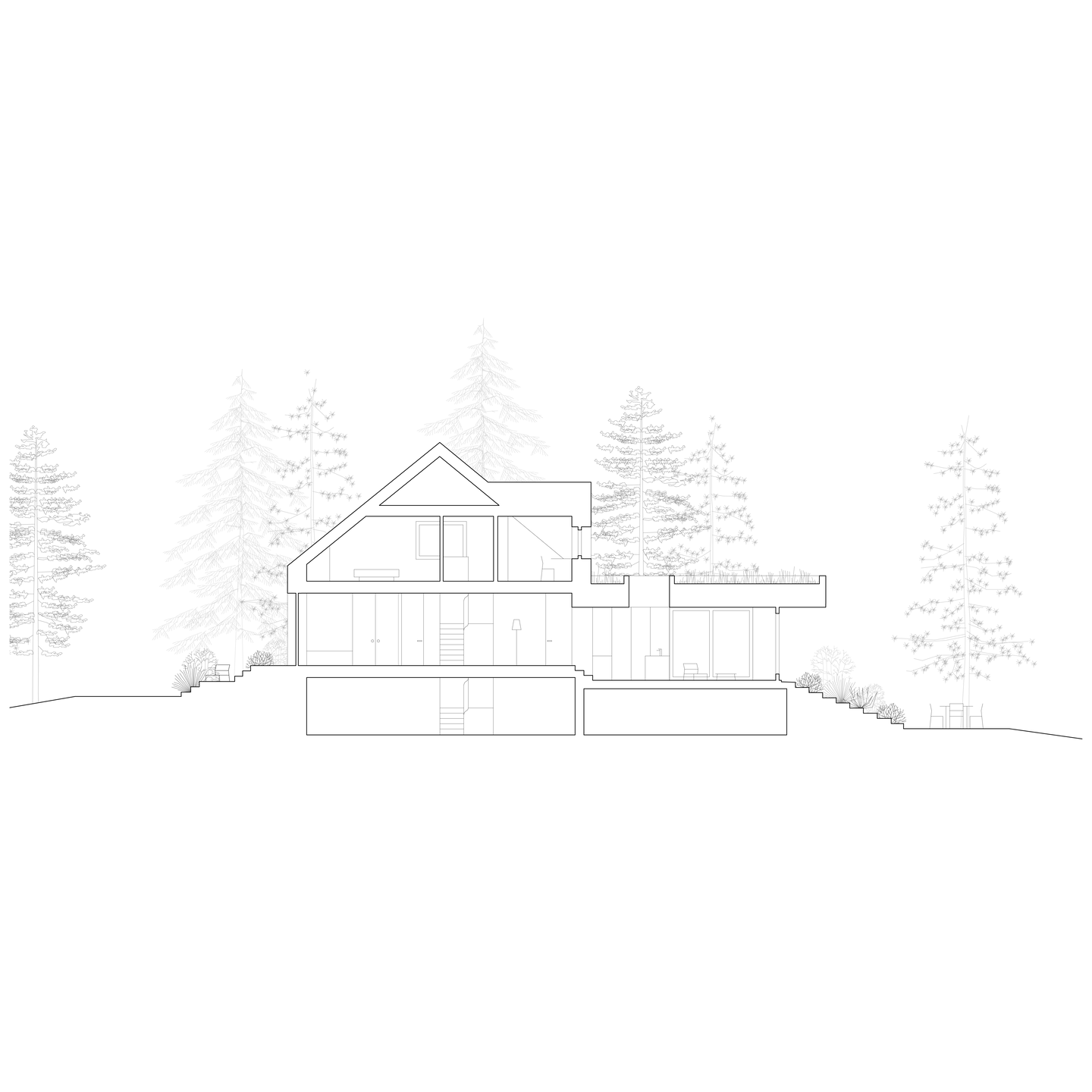 Maison Sutton -  Section