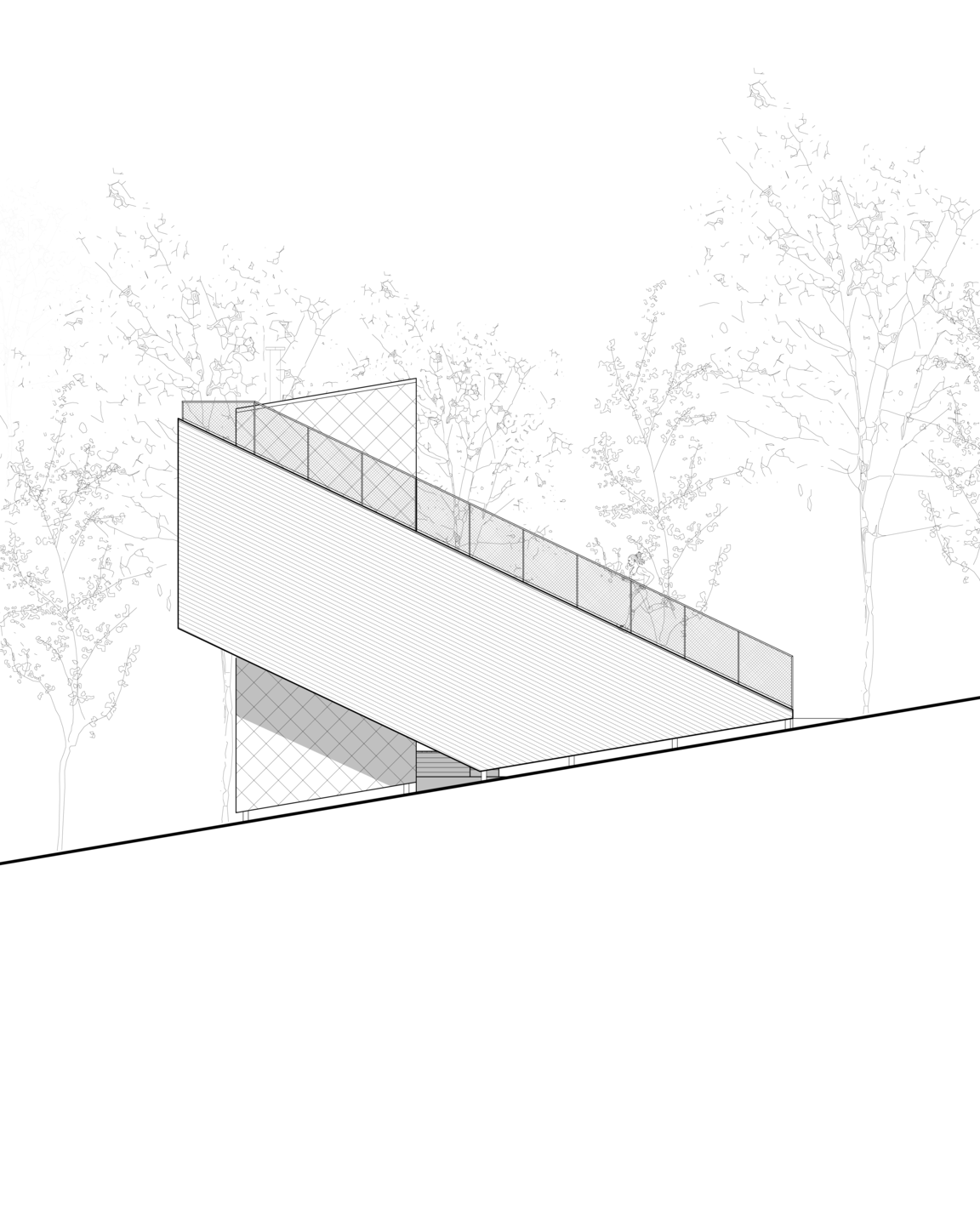 North-west elevation