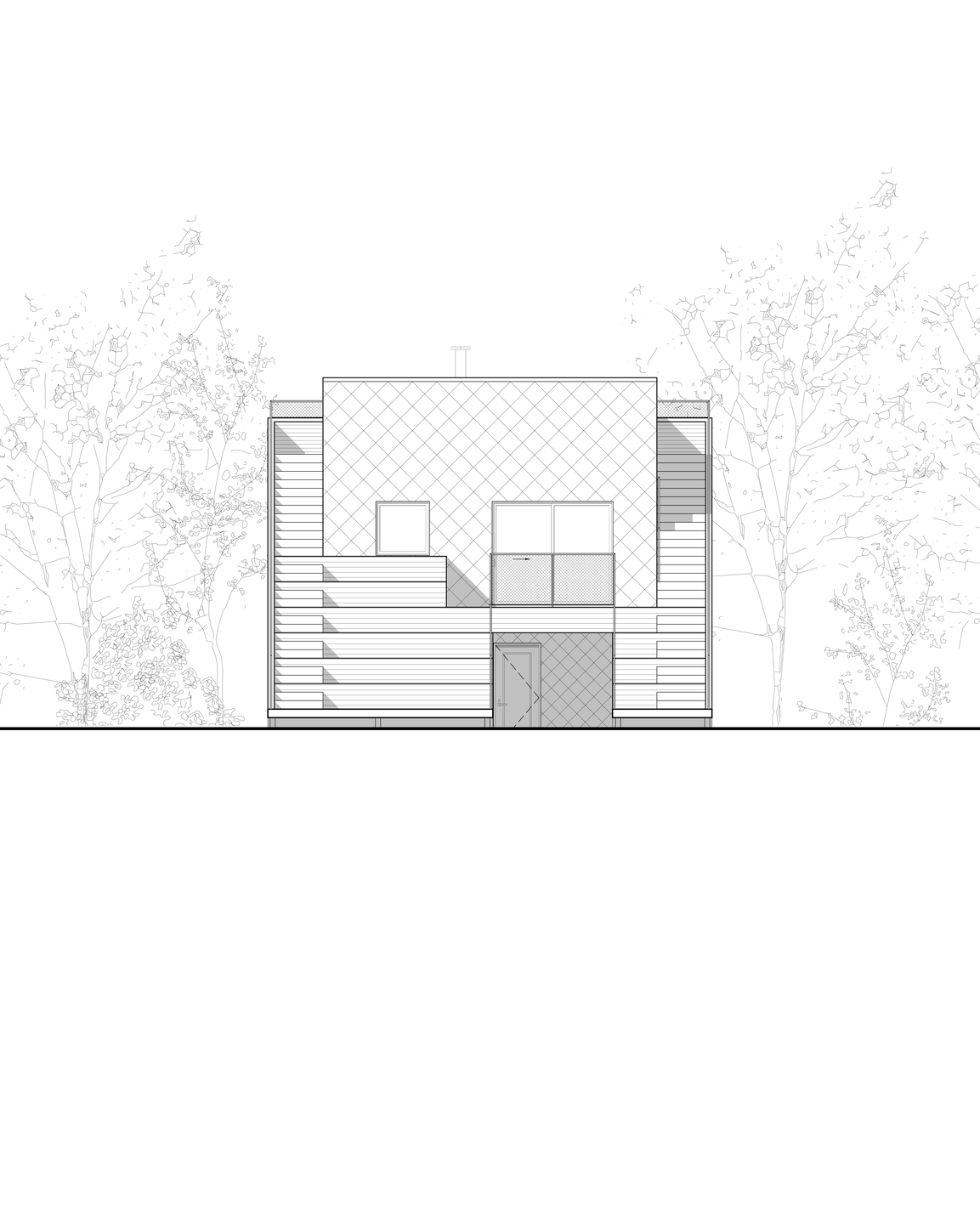 North-east elevation
