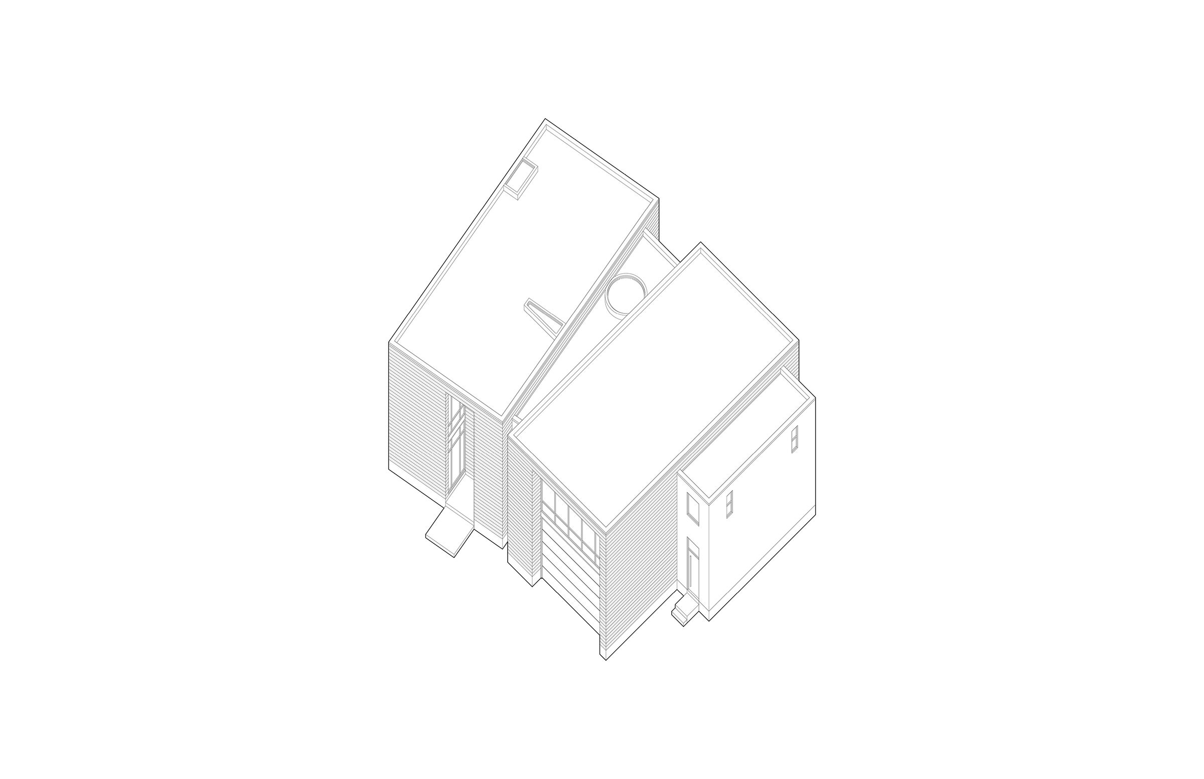 10˚ of Separation / Axonometric Diagram