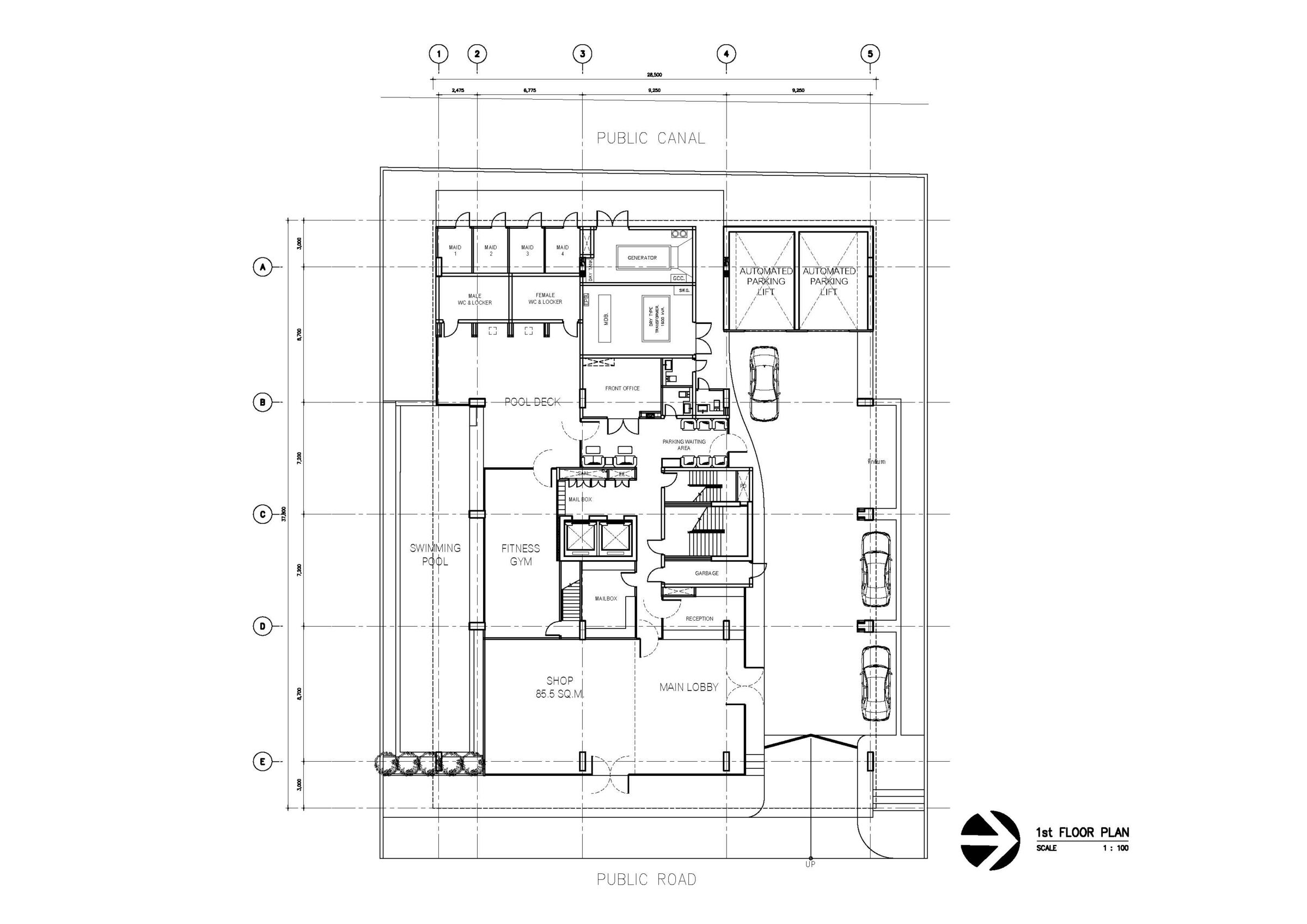 1st Floor Plan