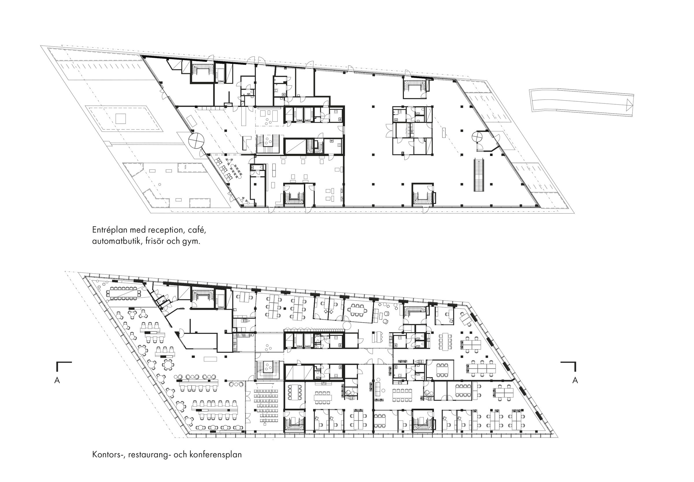 Ground level, level 1
