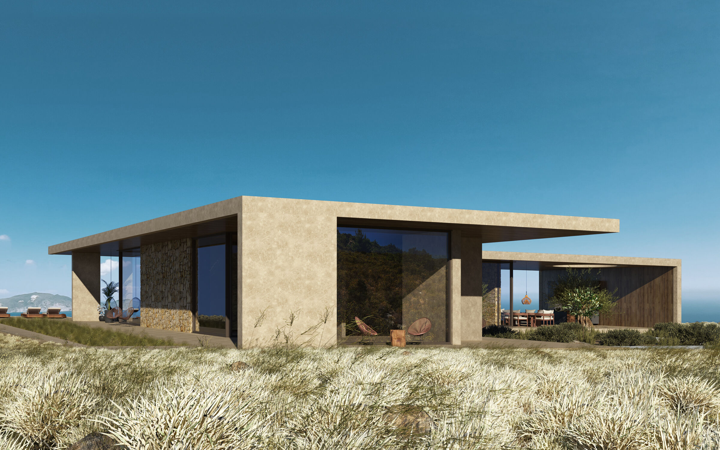 Villa Domy in Zakynthos, architect Lucy Lago