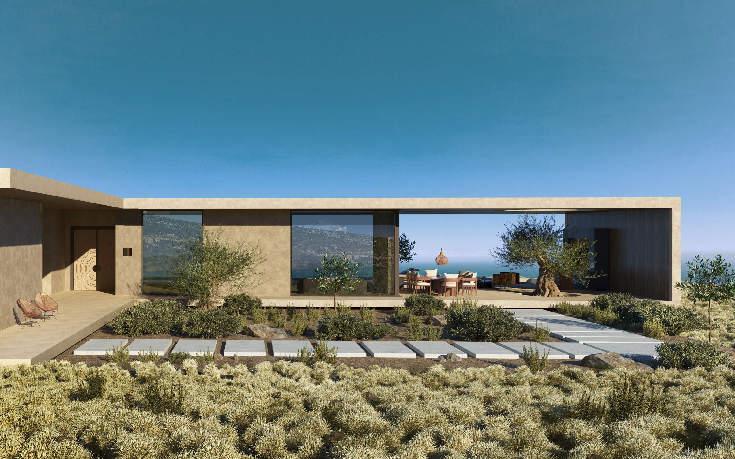 Villa Domy in Zakynthos, architect Lucy Lago