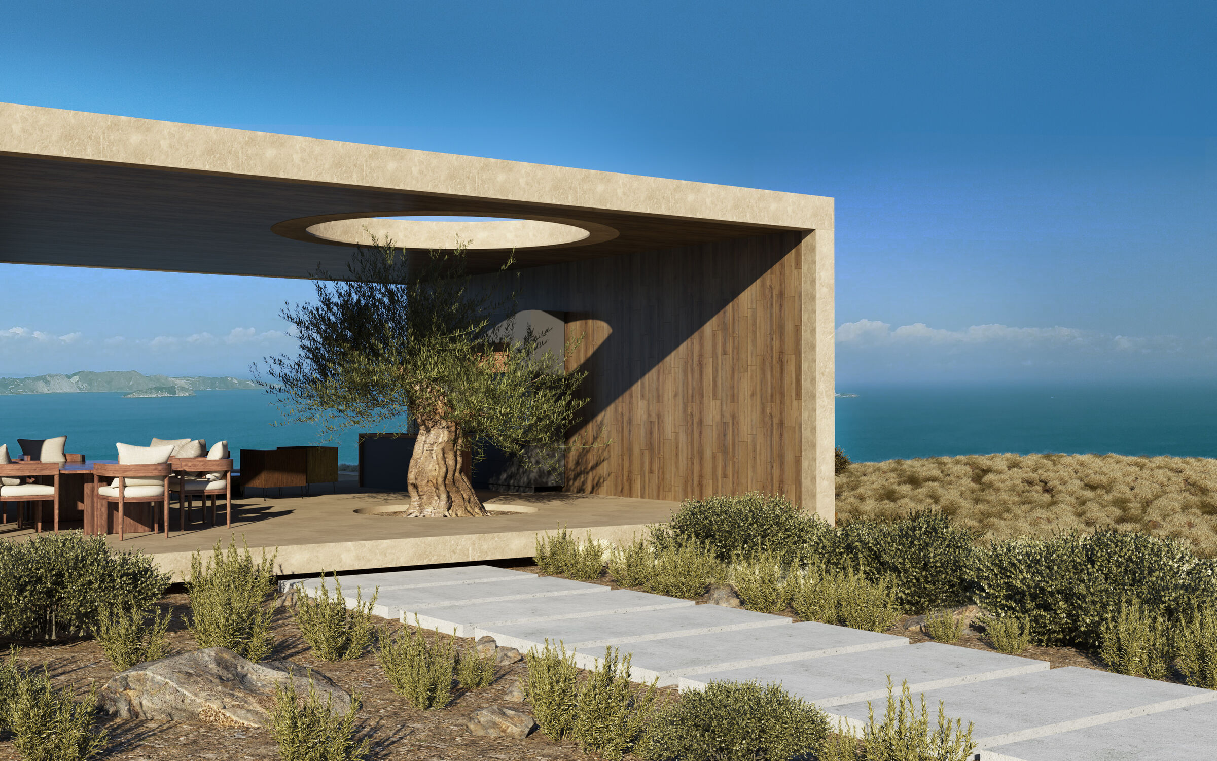 Villa Domy in Zakynthos, architect Lucy Lago