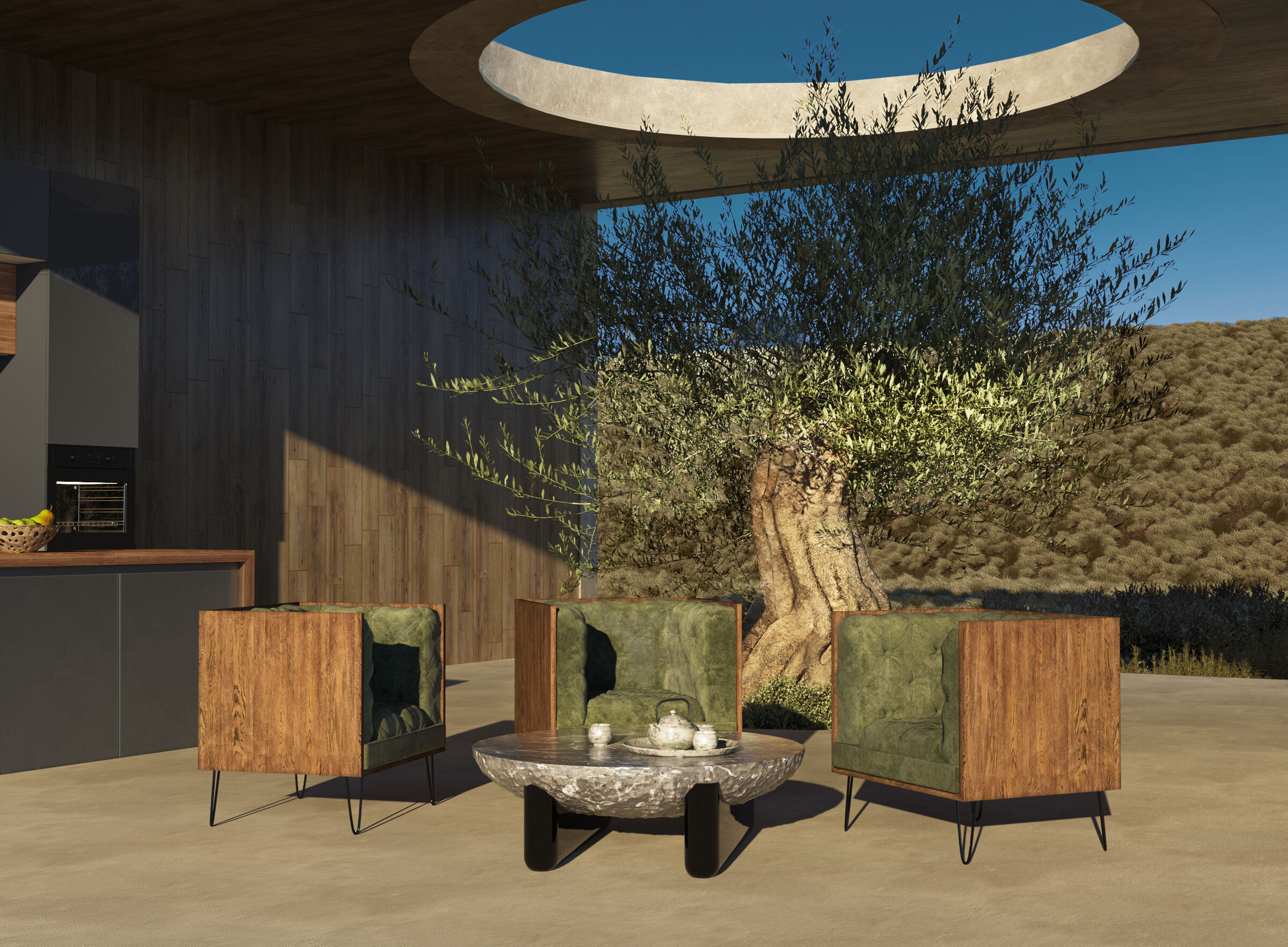 Villa Domy in Zakynthos, architect Lucy Lago