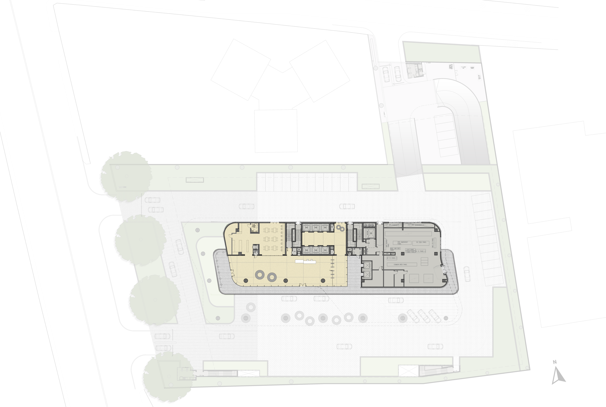 Ground Floor Plan, Embassy Zenith