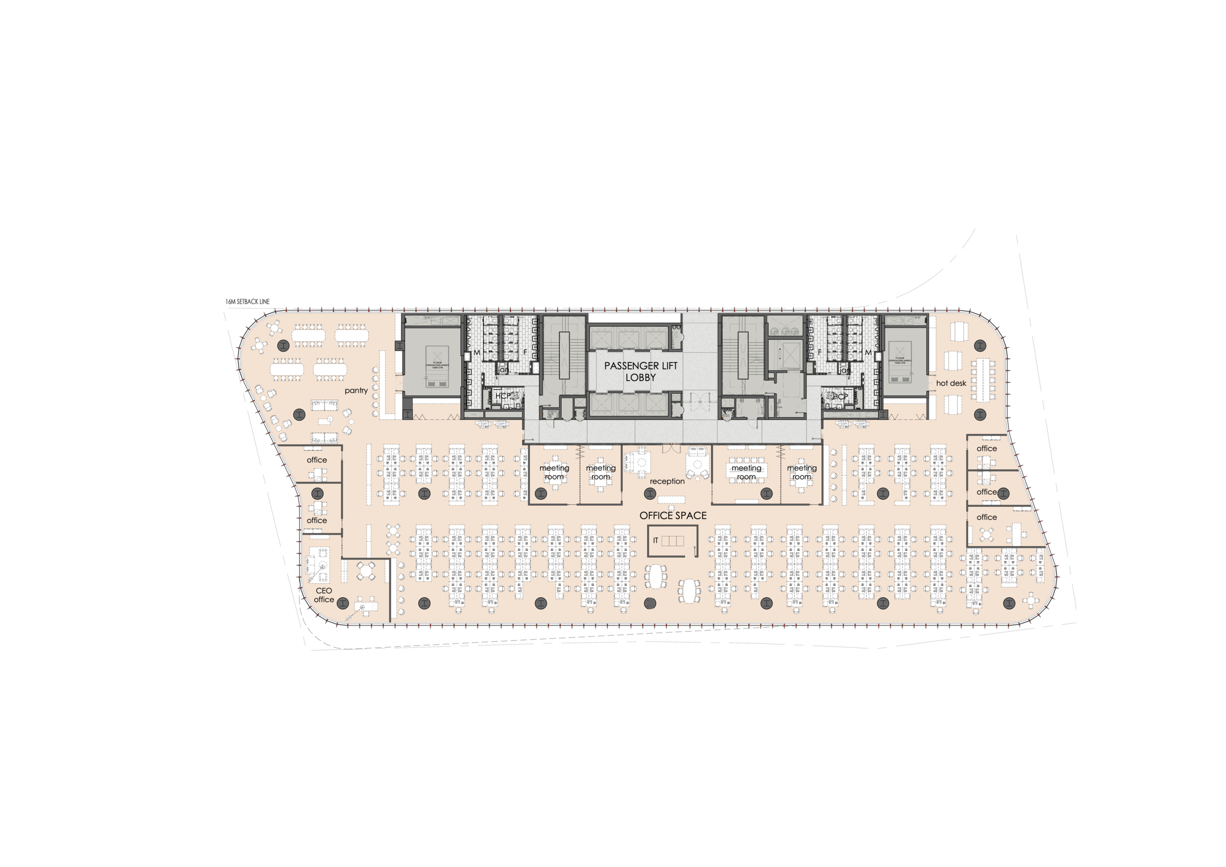 Typical Plan, Embassy Zenith