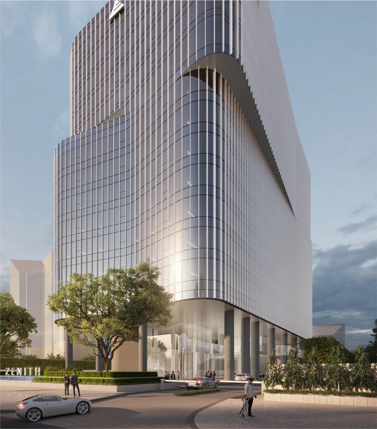 Exterior View, Embassy Zenith by AFW