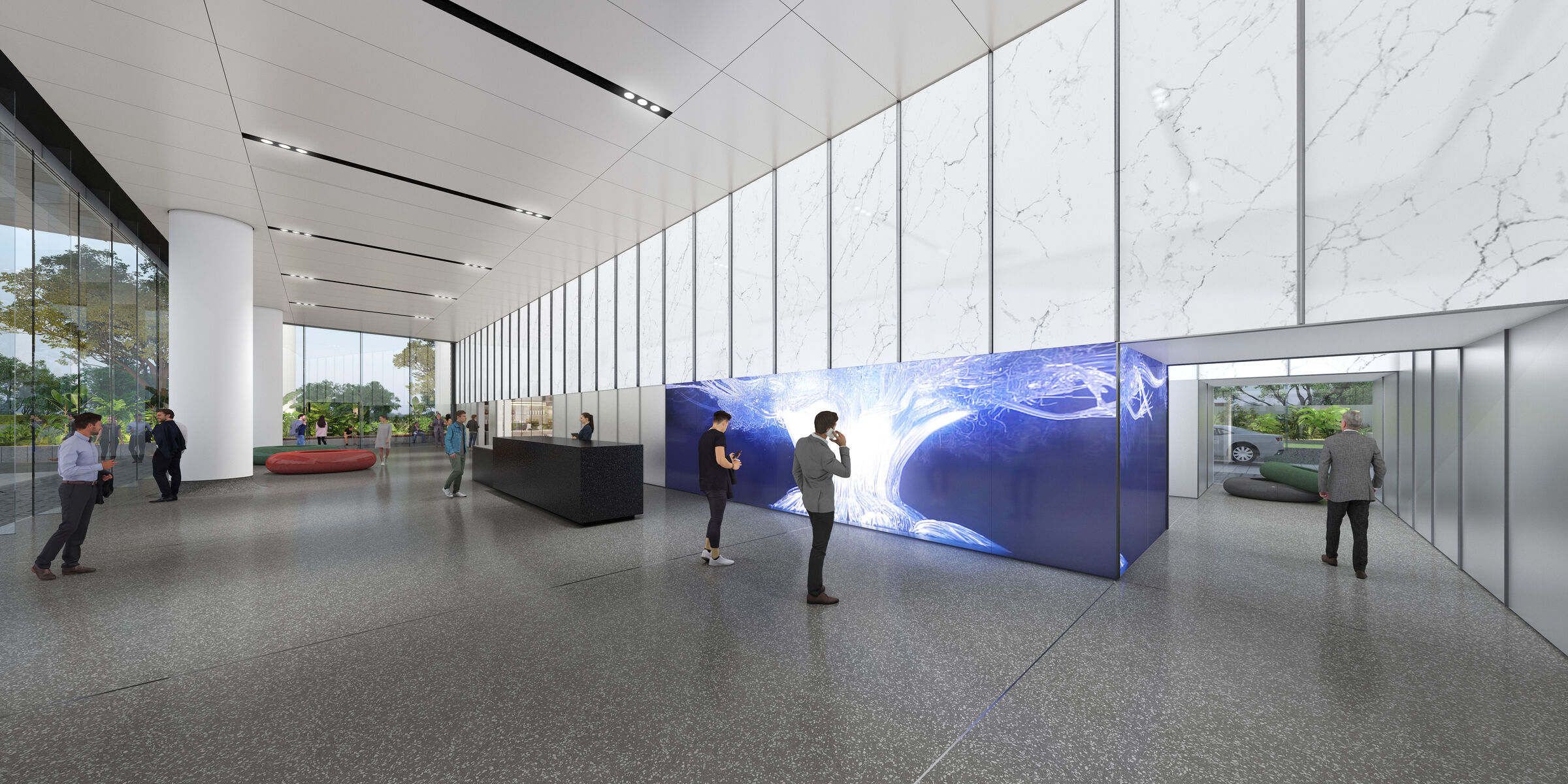 Interior View, Embassy Zenith by AFW