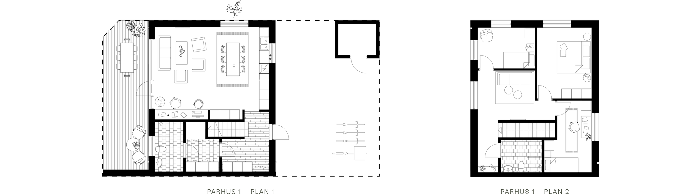 Semi-detached house no1.