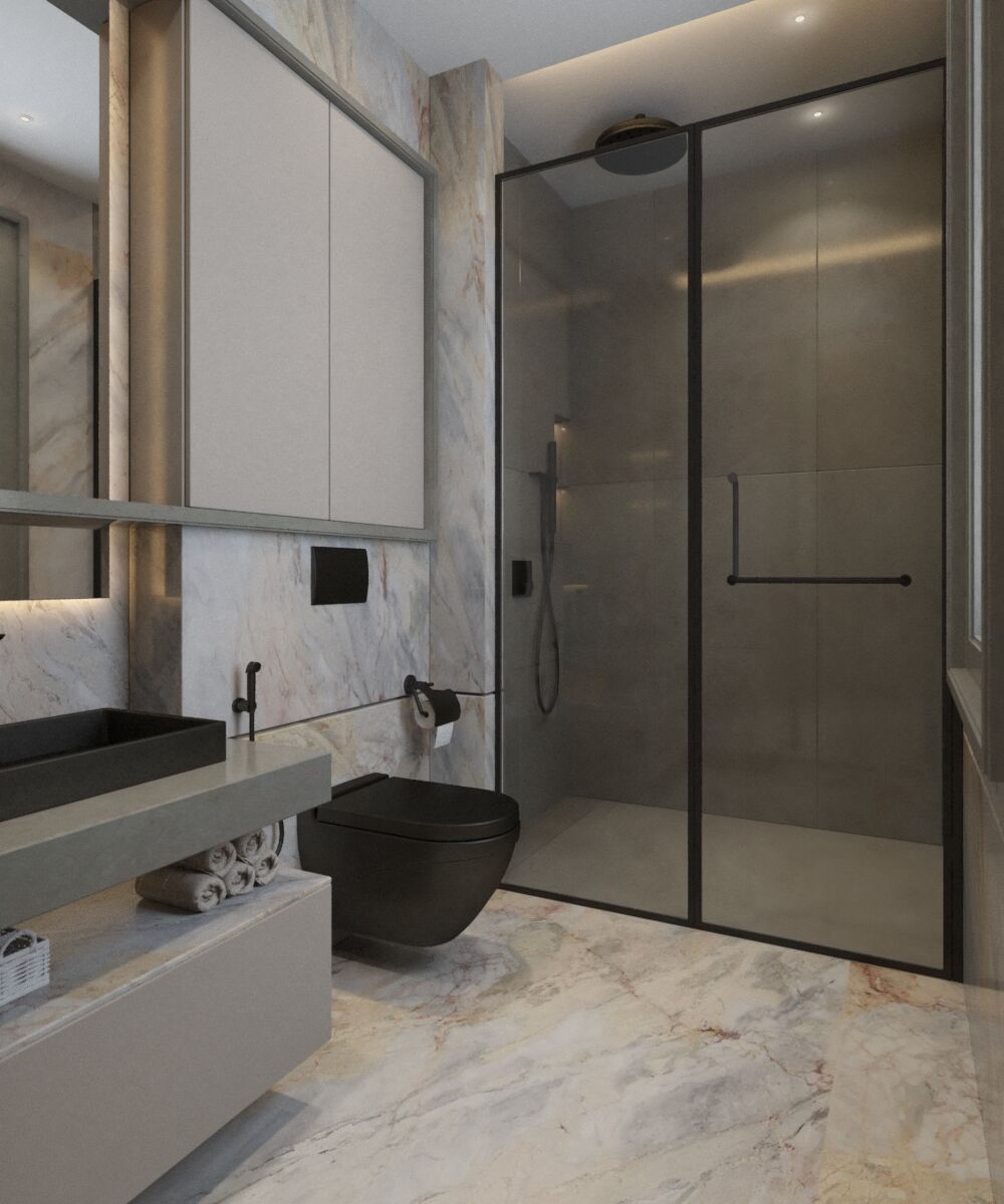 master bathroom