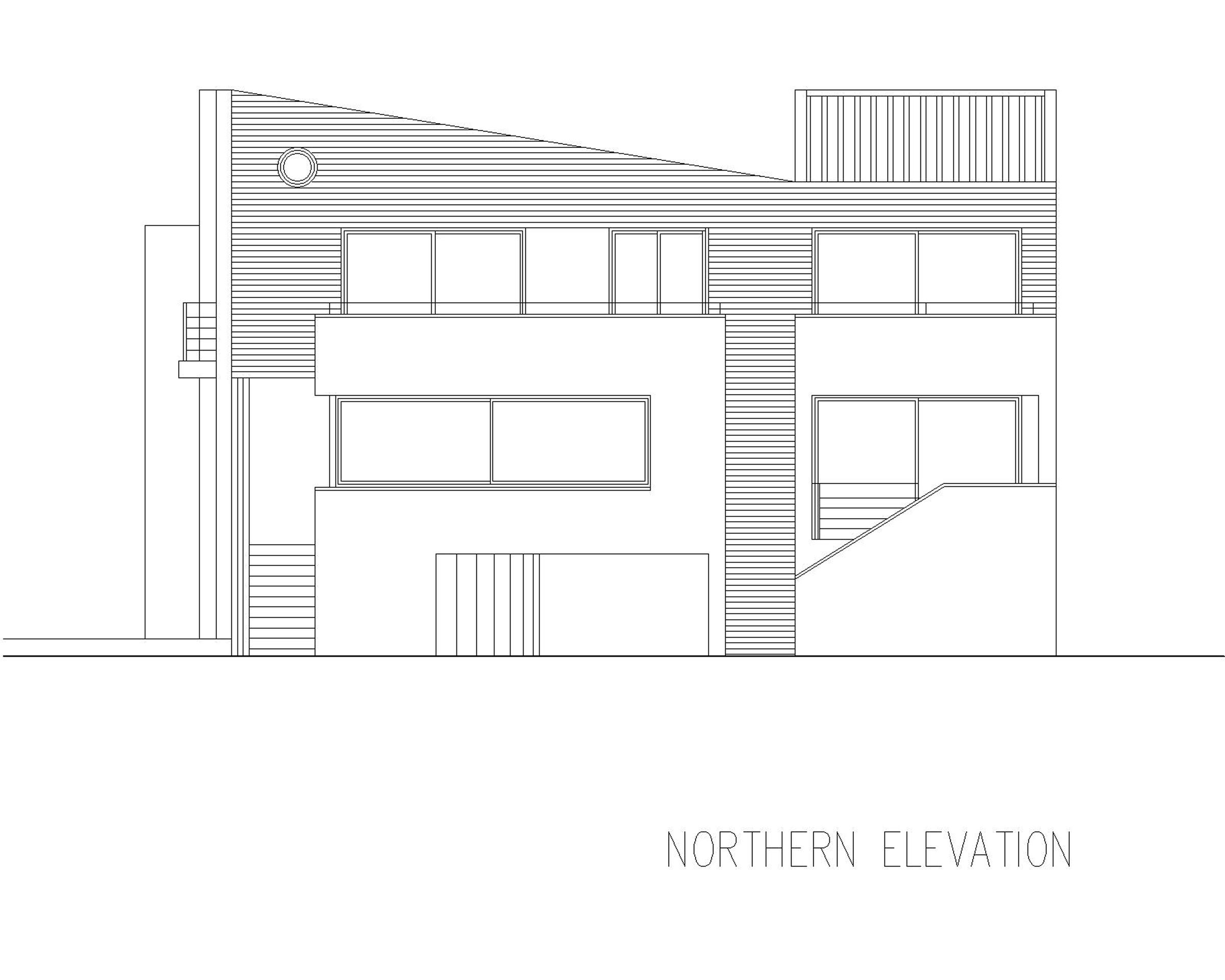 10. NORTHERN ELEVATION