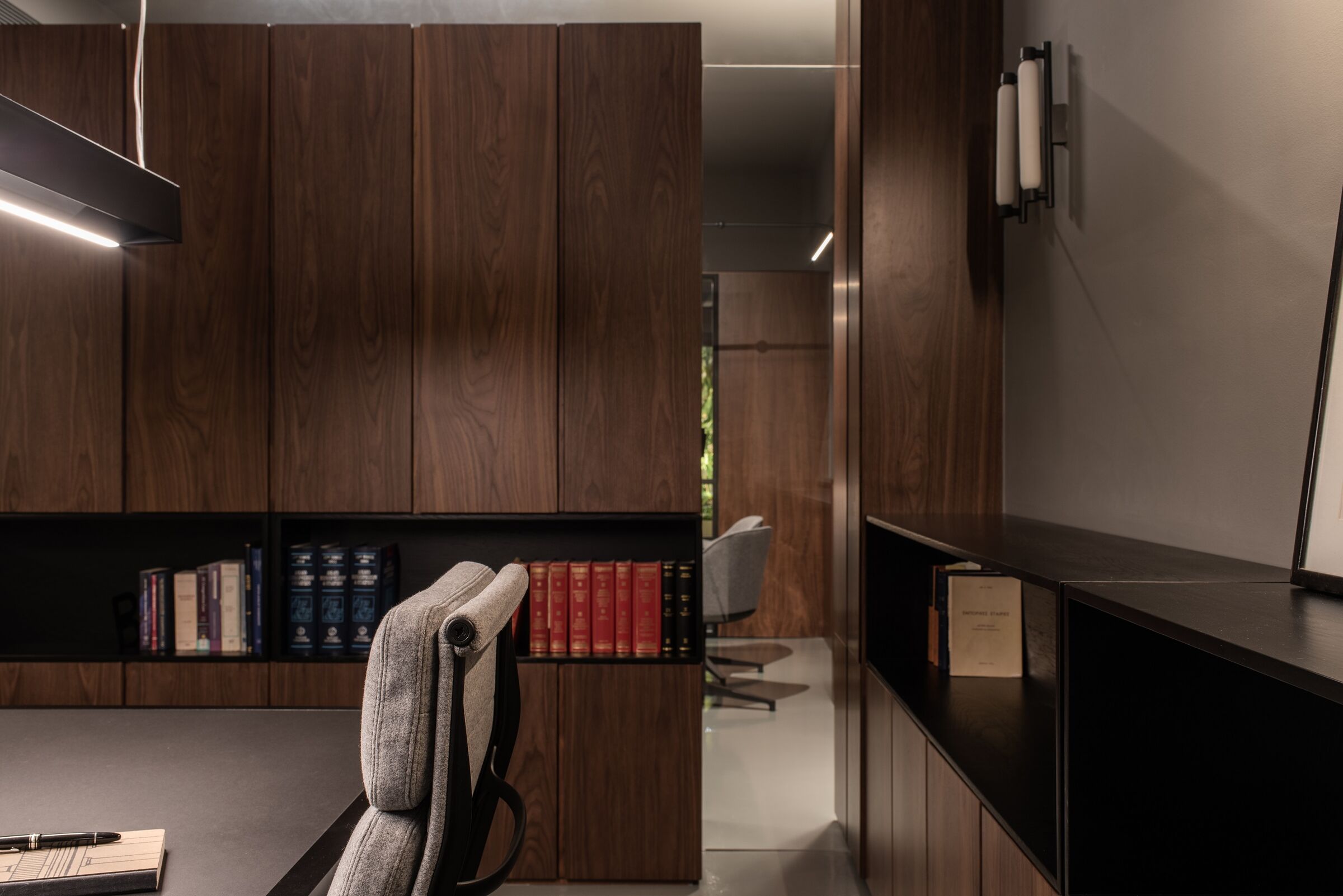 Owner's Office and Conference dialogue