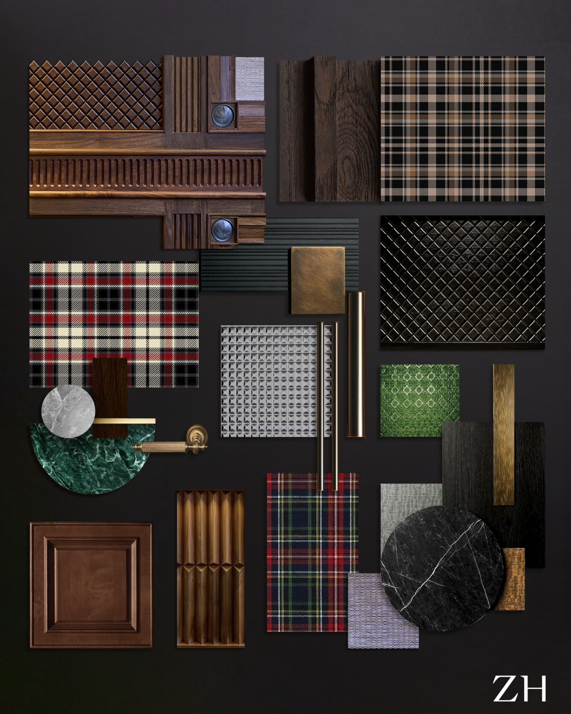 The Gar - Material Board