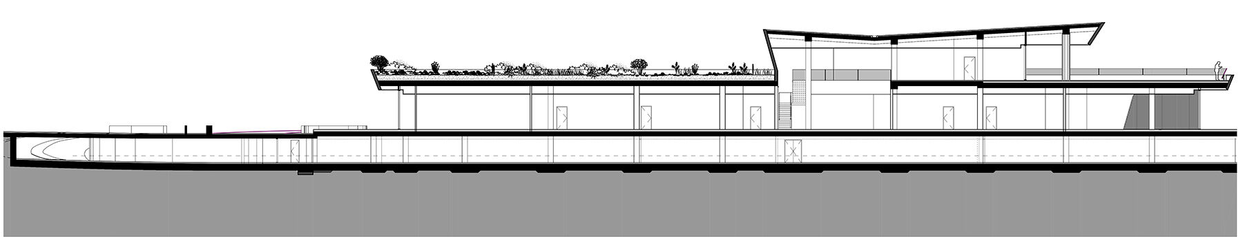 OT2 Section A-A-Building A