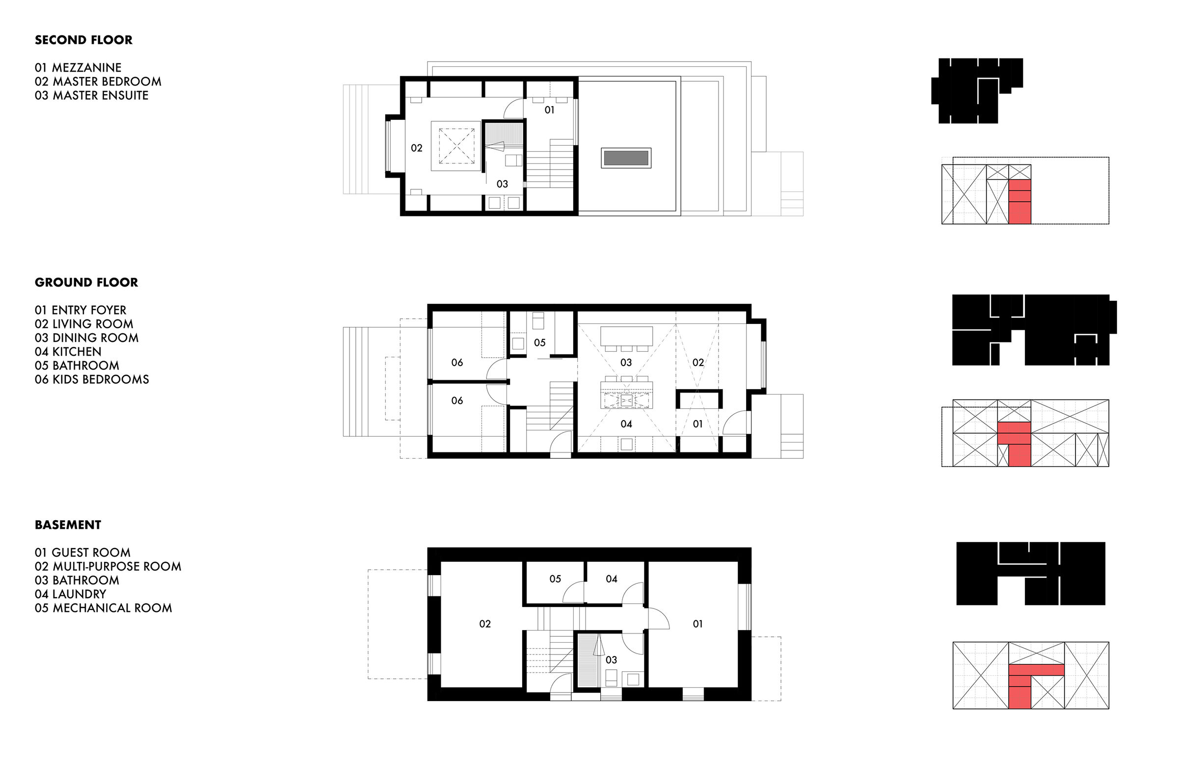 Periscope House / Floor Layout