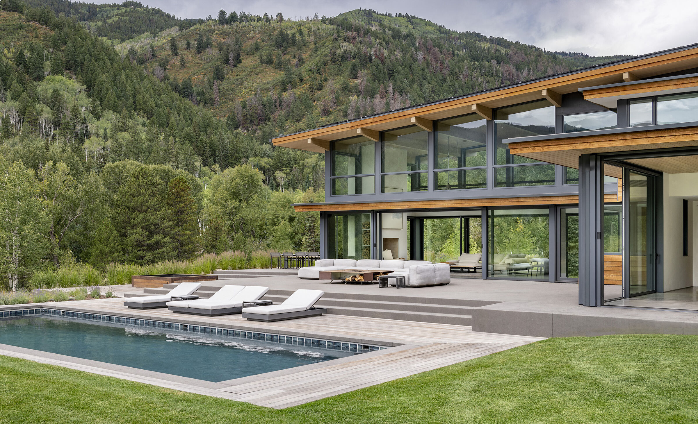 Pool and patio