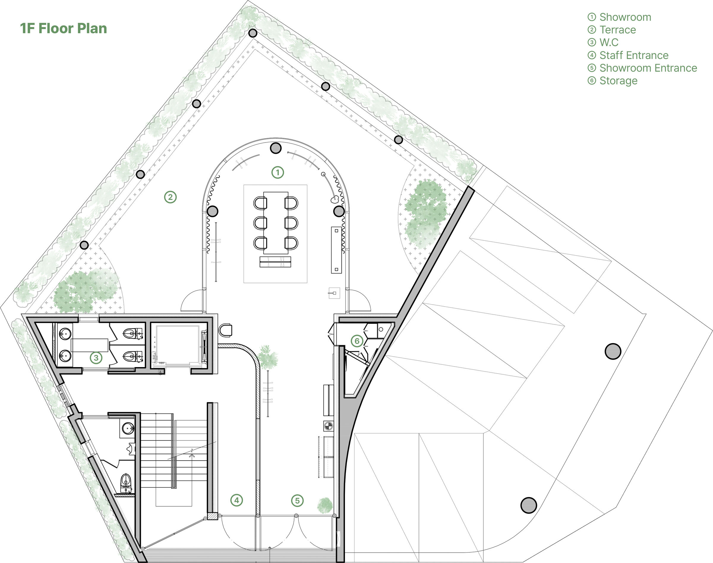 1st Floor Plan