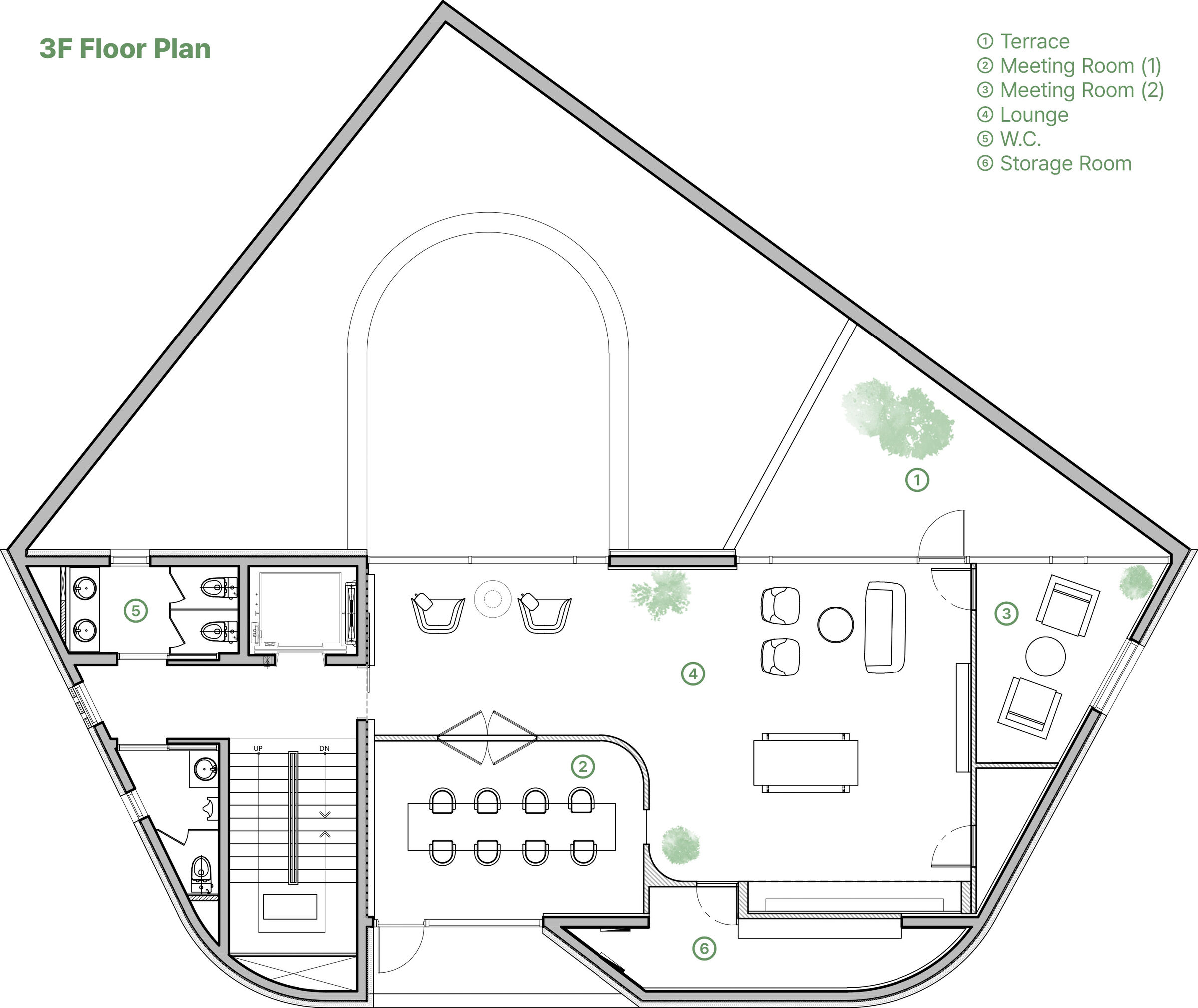 3rd Floor Plan
