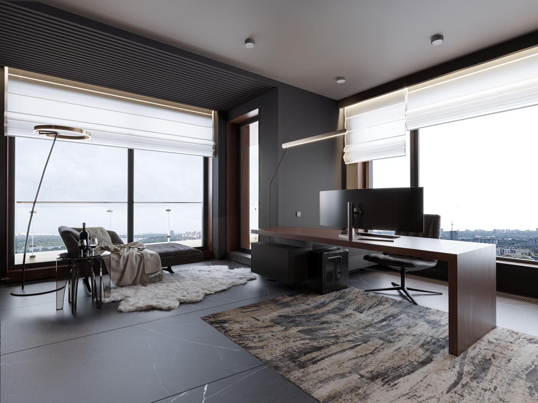 His Office
